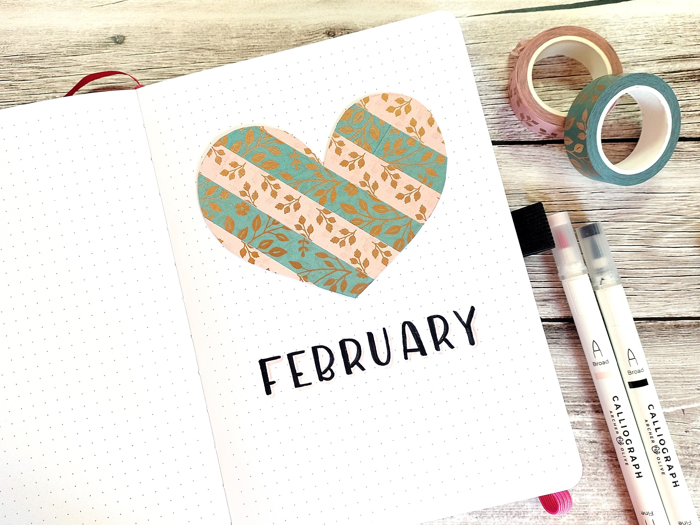 Creative Ways To Use Washi Tape In Your Bullet Journal