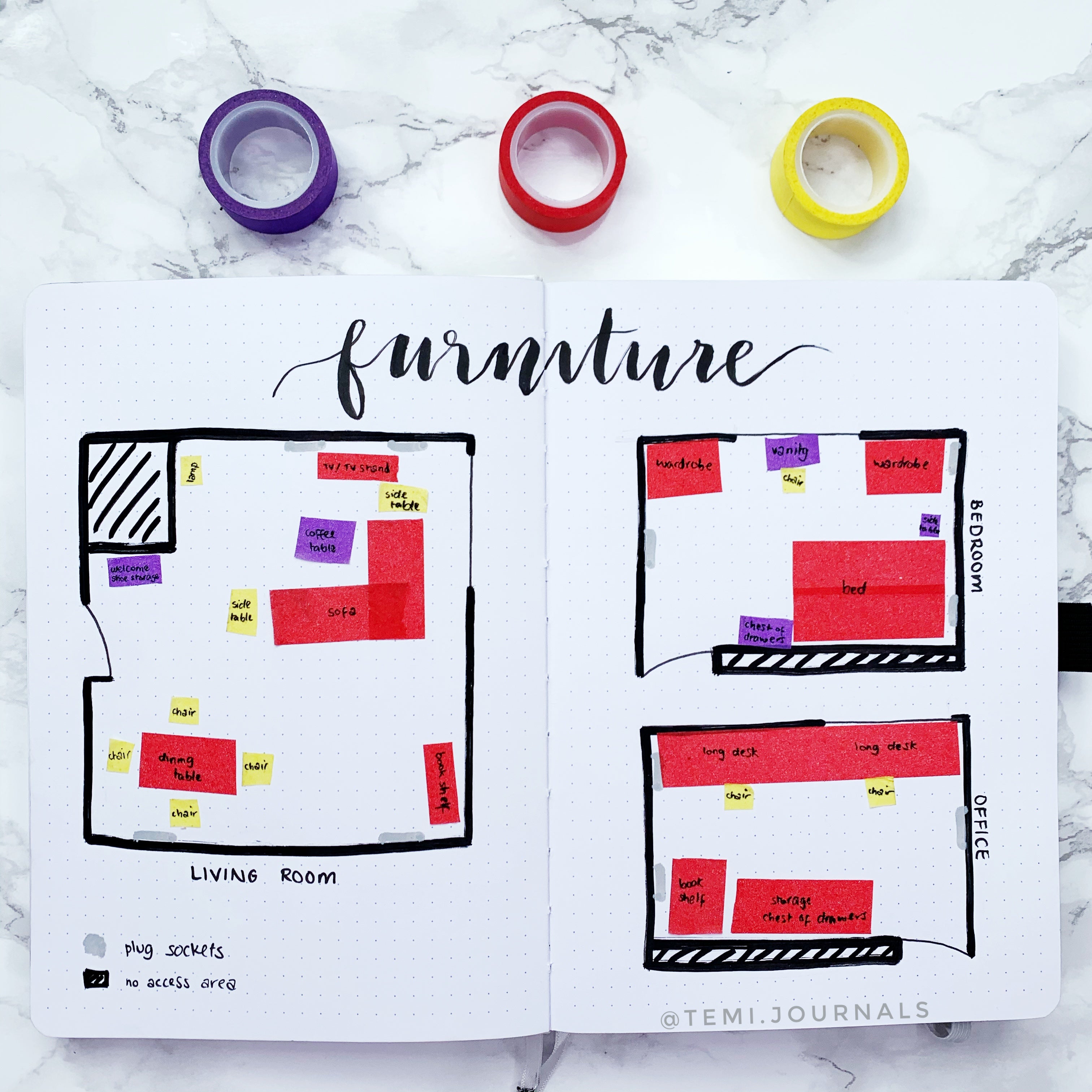 3 Moving Spread Ideas for your Bullet Journal + Free Printable