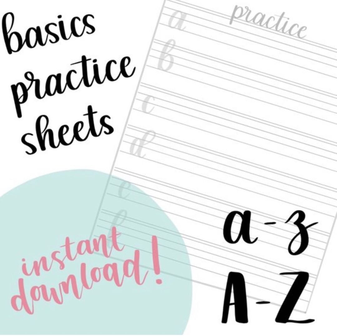 Basic Practice Sheets - ErinFlotoDesigns