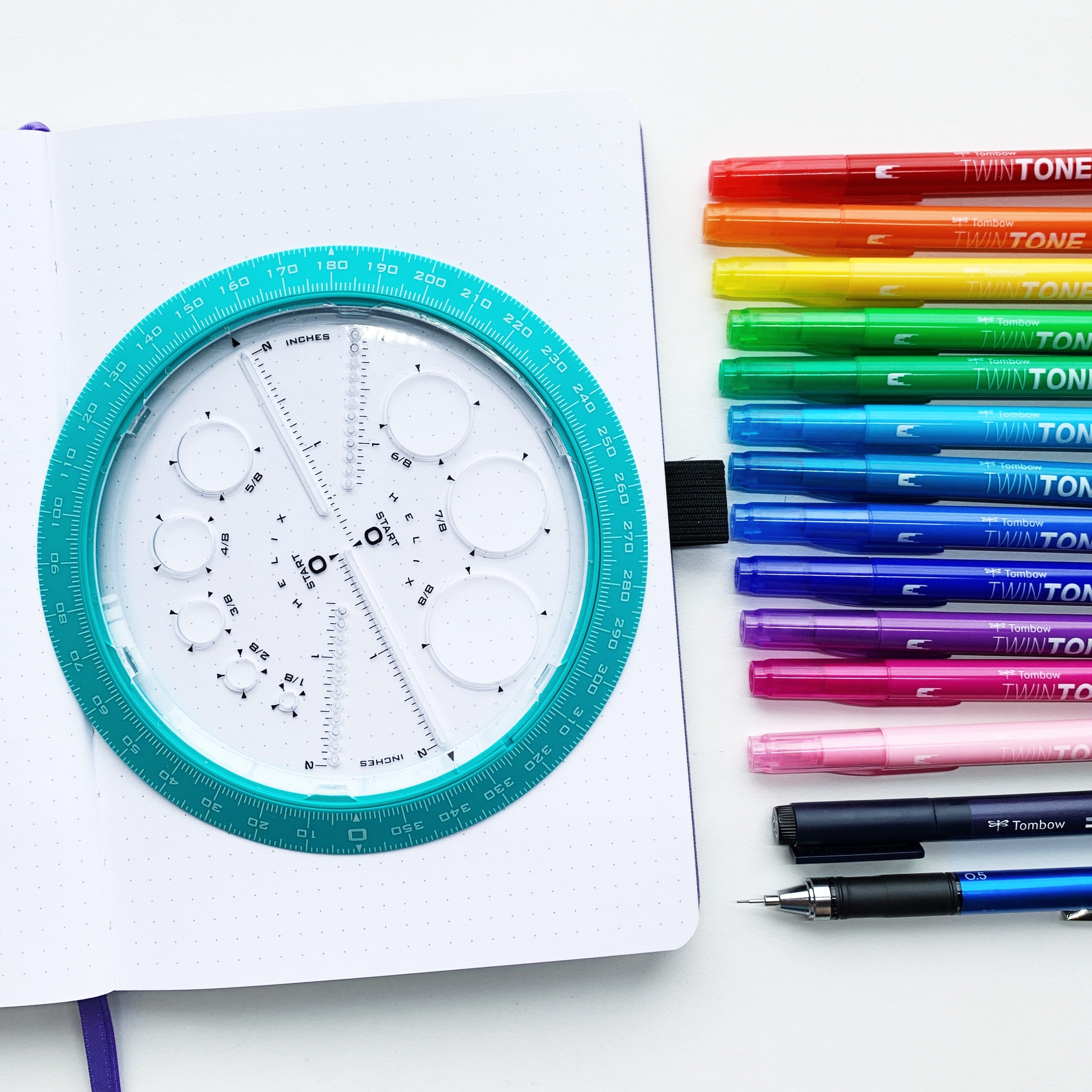 Learn how to create a February Rainbow Pattern Cover Page with Adrienne from @studio80design!