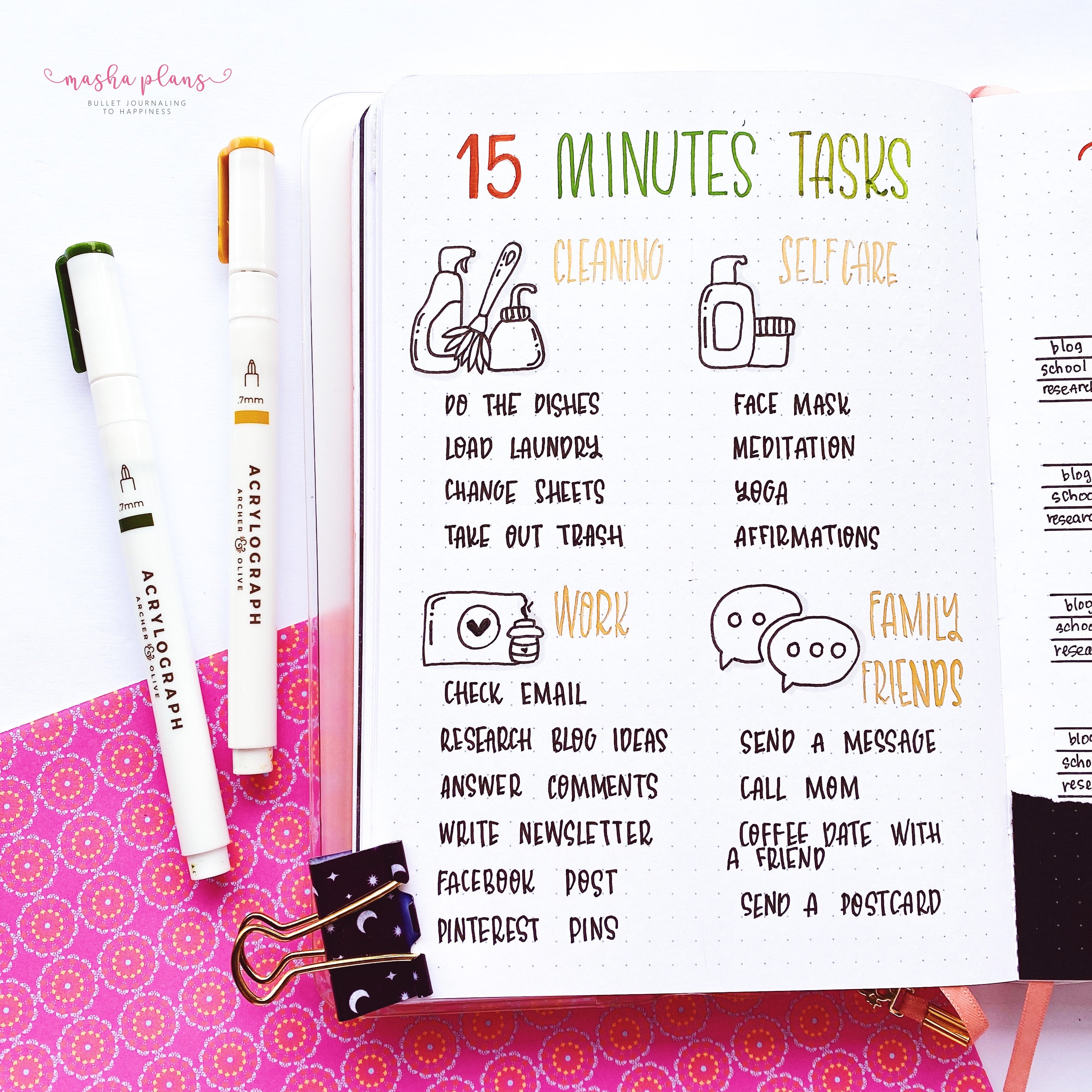 Beginner Bullet Journal Starter Kit - The Home Office Blog