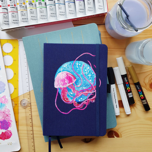 Painted Thoughts Blog: Designing A Sketchbook Cover