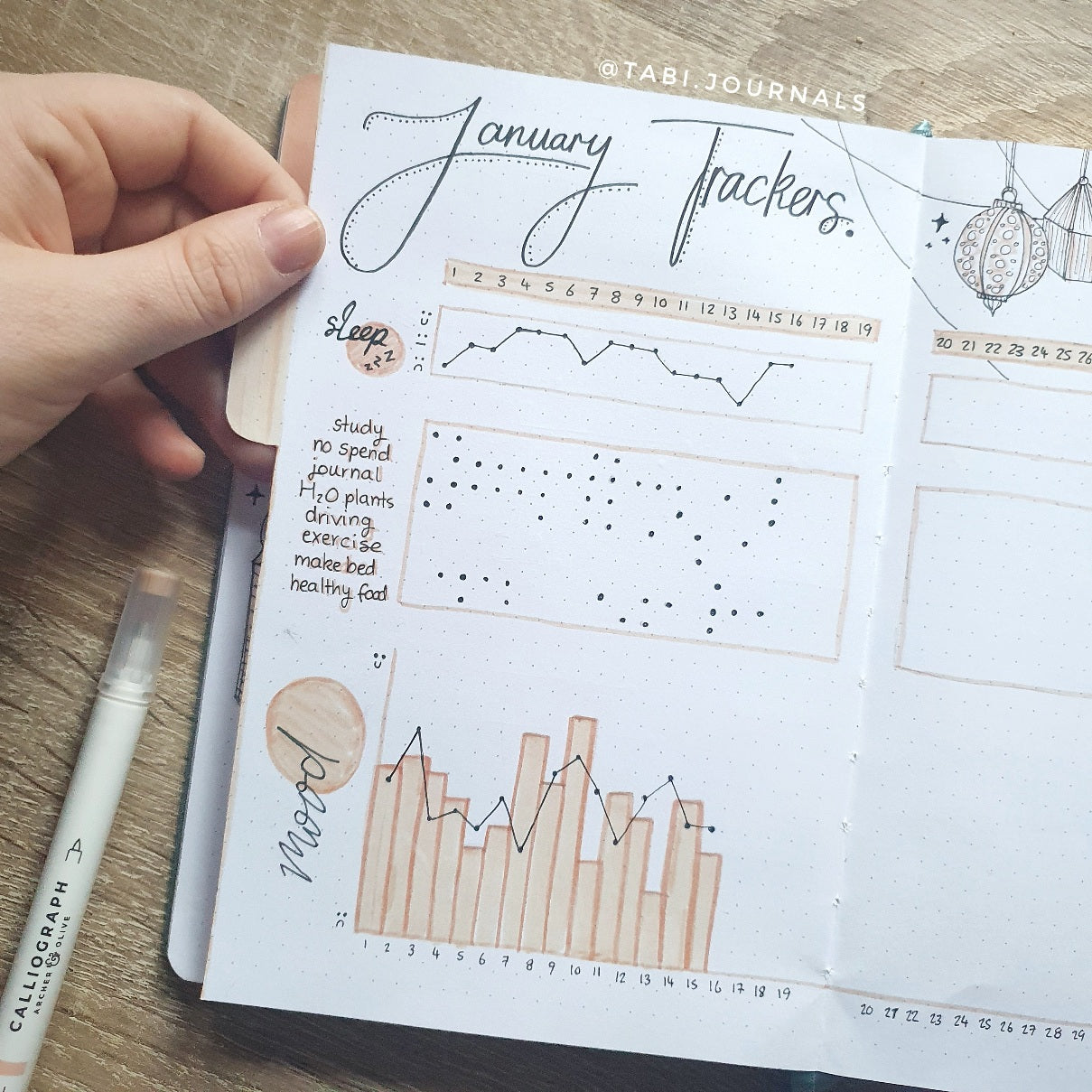Bullet Journal Habit Tracker Ideas To Help You Make Lifestyle Changes Archer And Olive