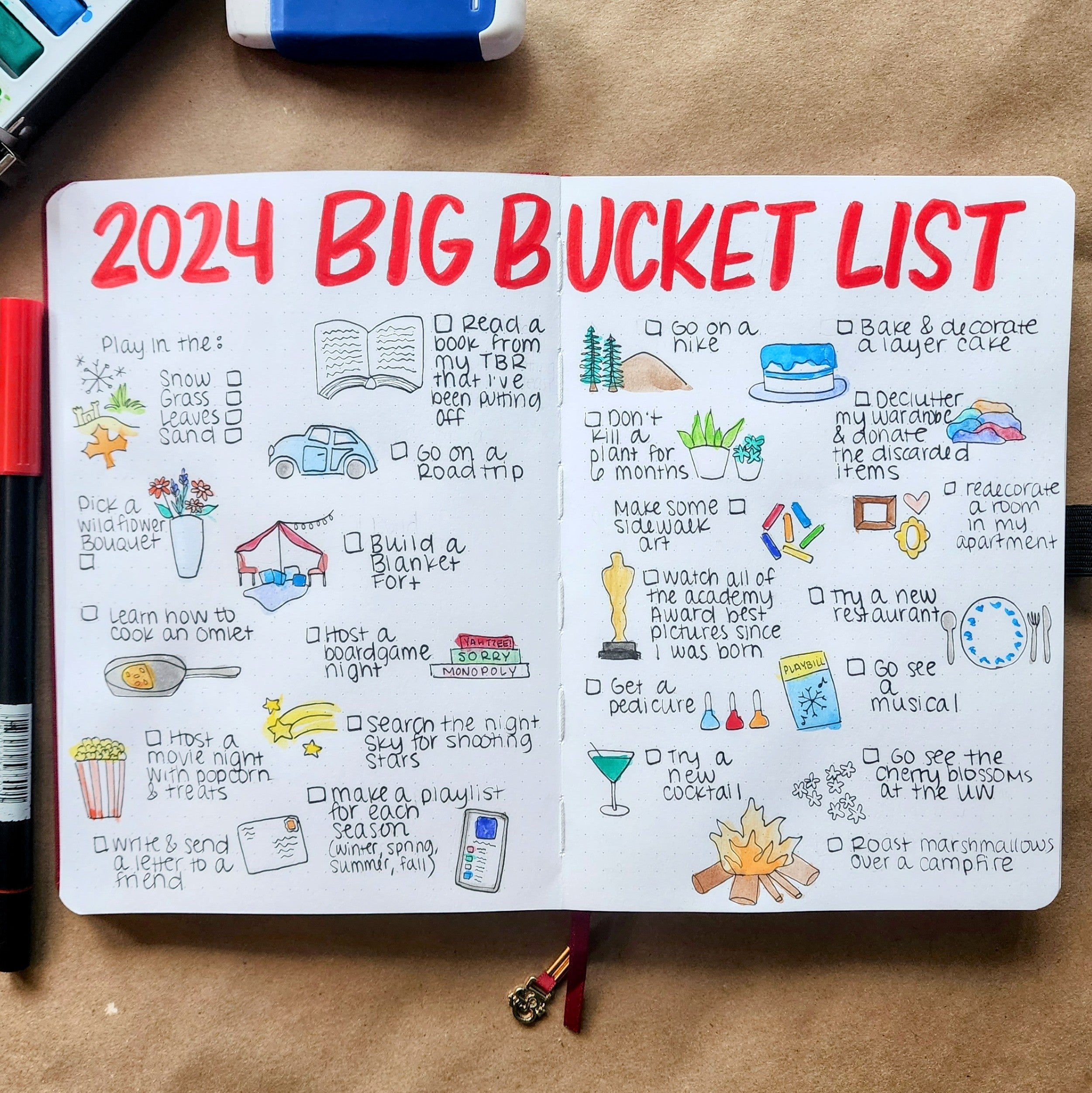 Visual Bucket List