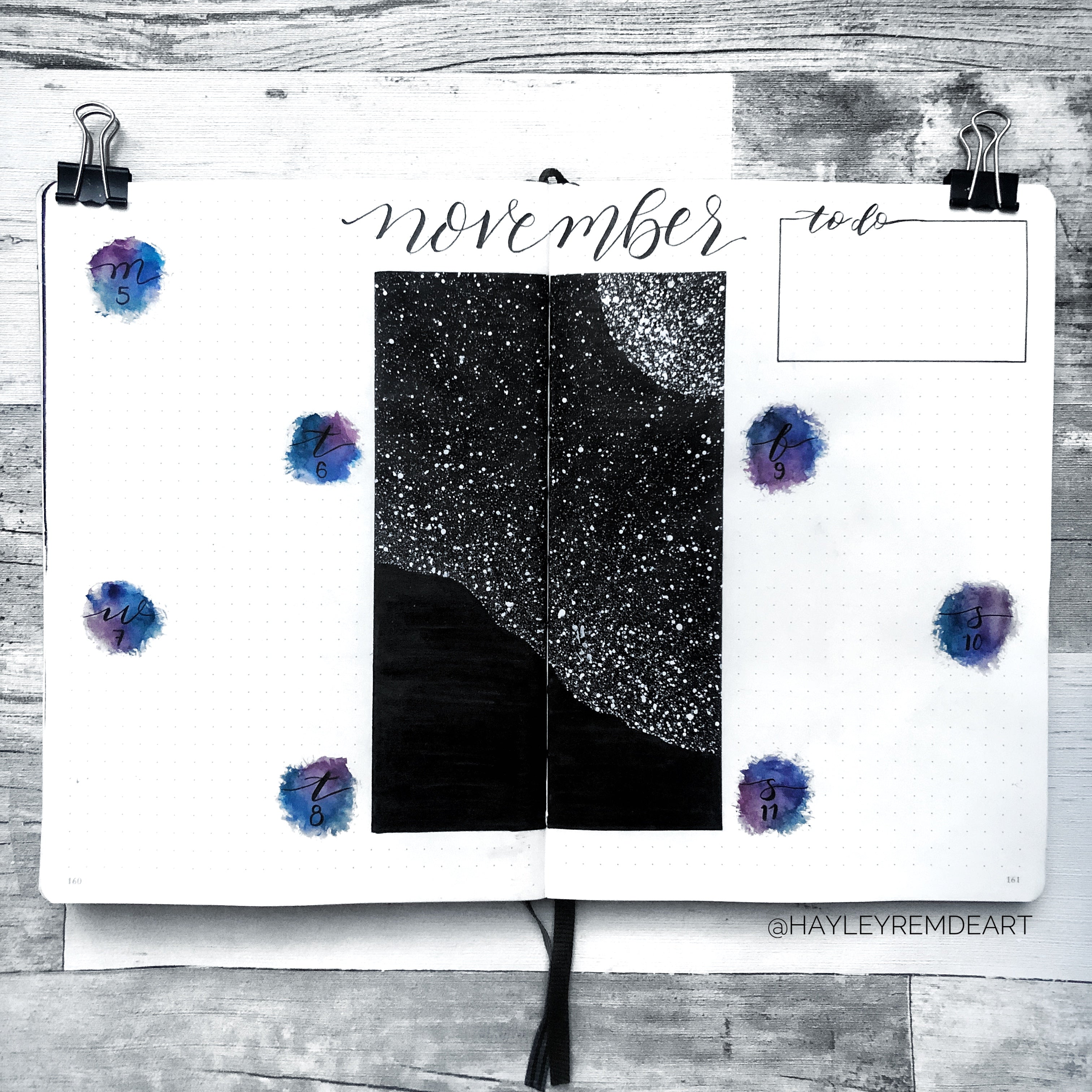 Black and White Galaxy Weekly
