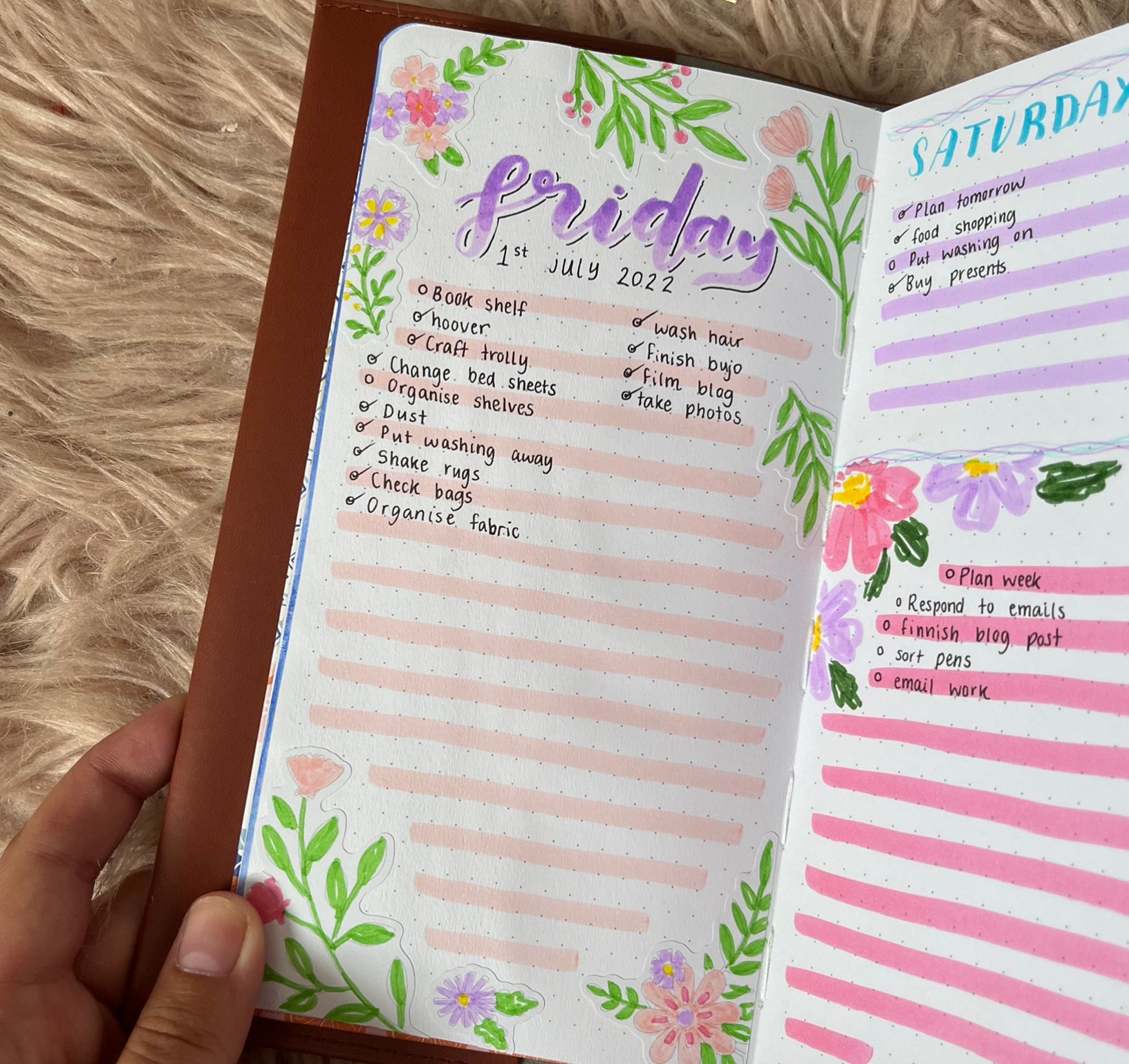 Archer and Olive Notebook Get Ready Summer Checklist Bullet Journal