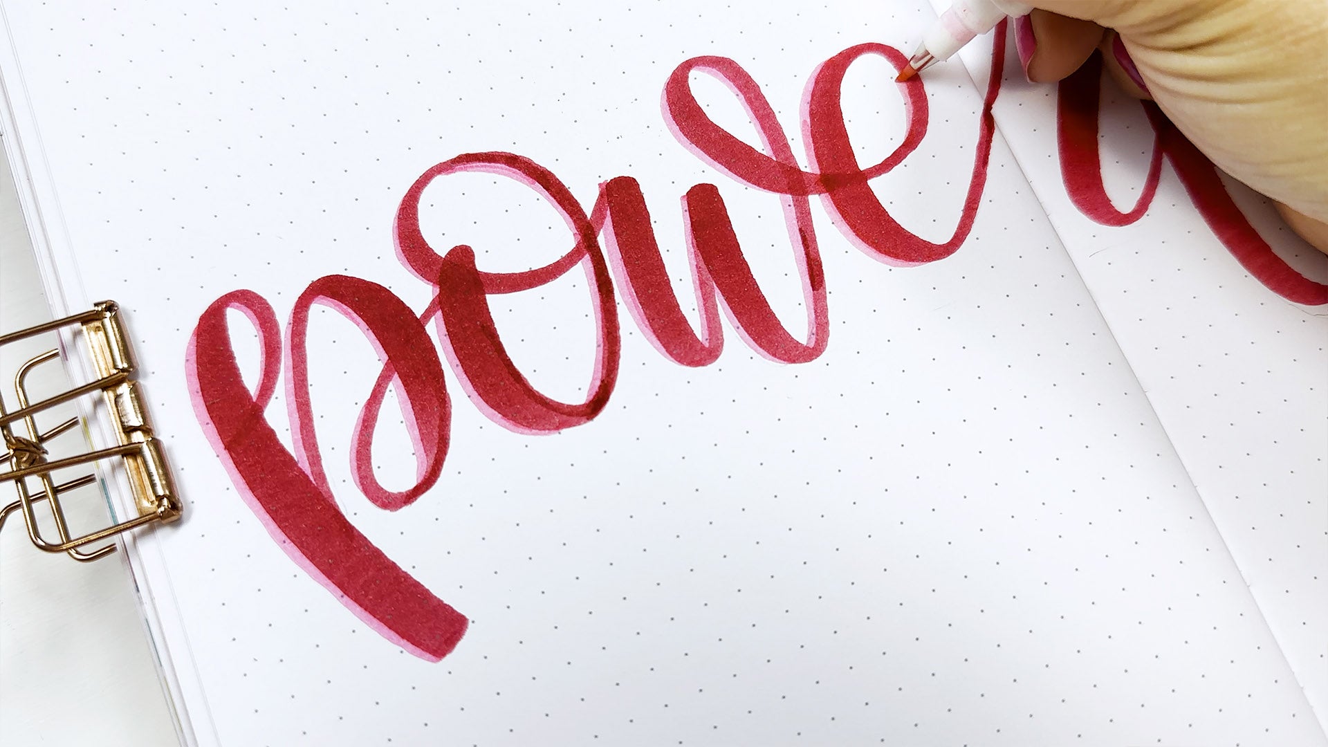 Adding a shadow to your lettering