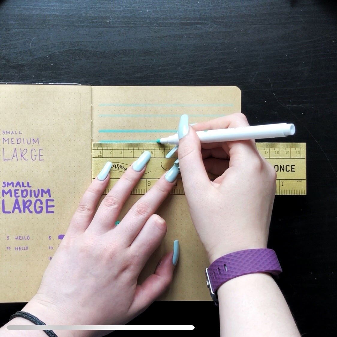 Using with ruler 