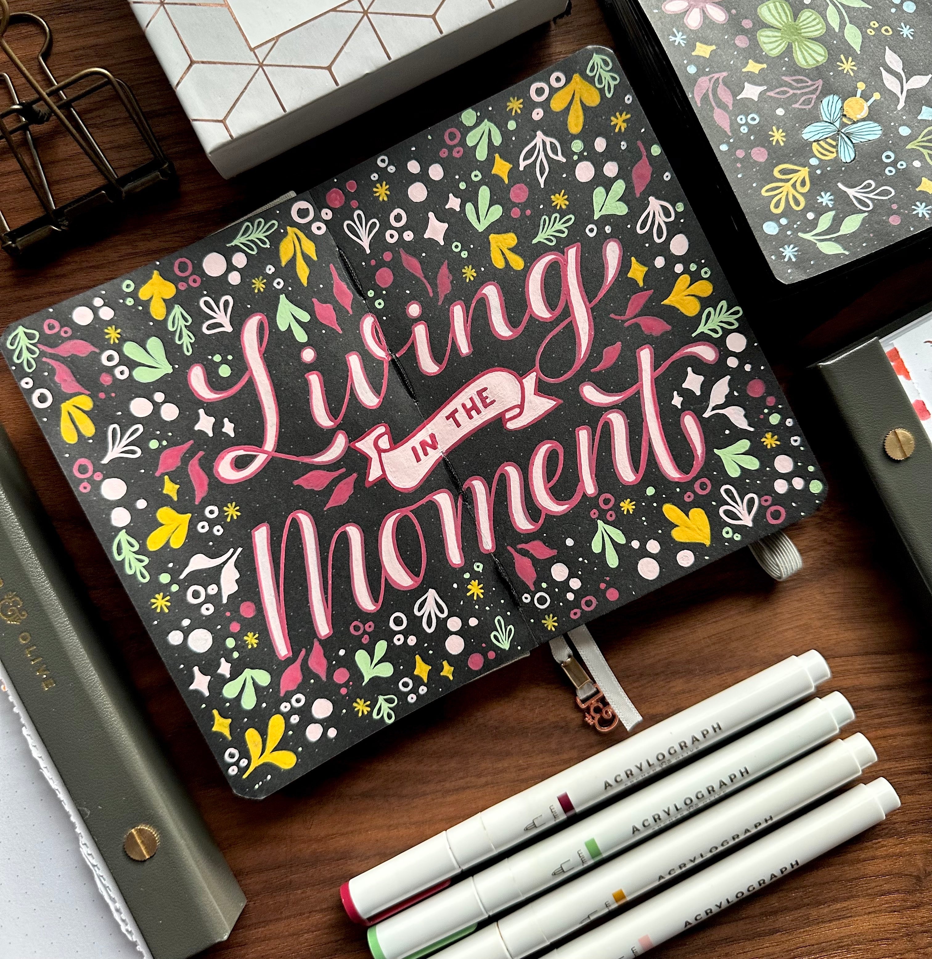 Keeping A Daily Creative Journal as a Companion and Creative Portal + Free  Lettering Worksheets