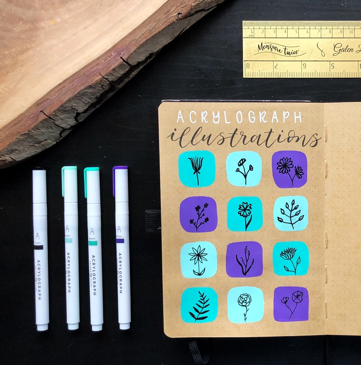 Archer and Olive Acrylograph Pens Review