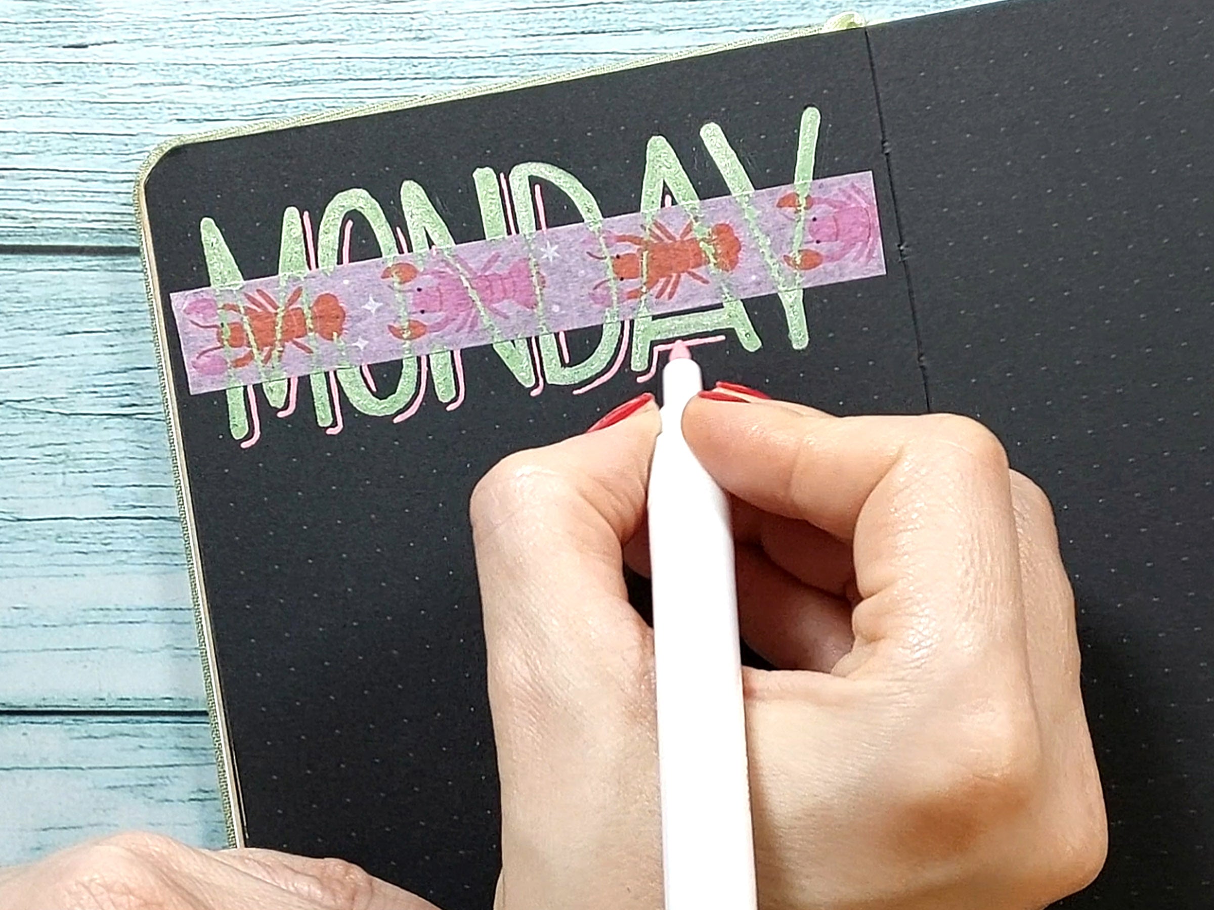 Creative Ways To Use Washi Tape In Your Bullet Journal