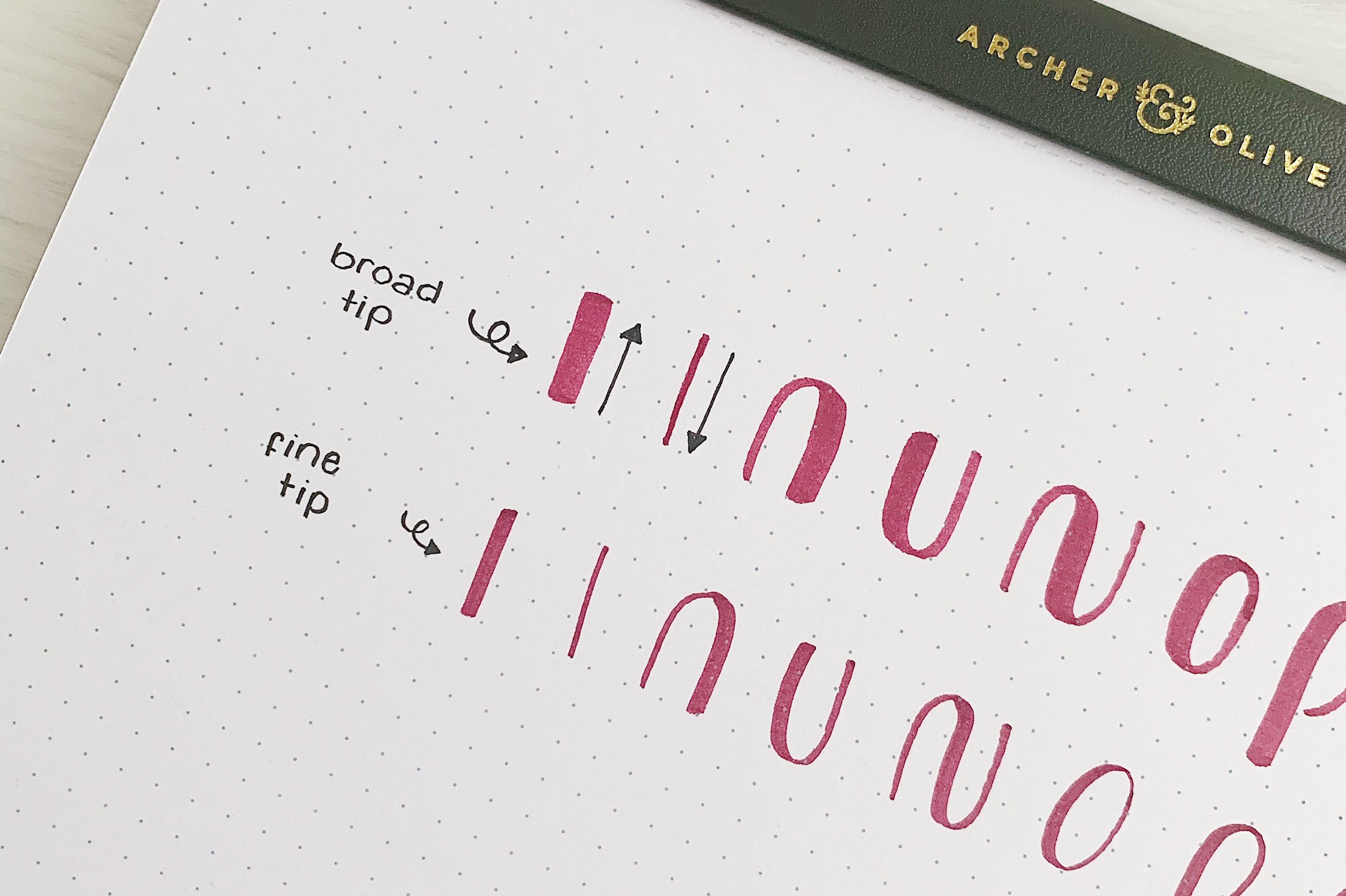 lettering tips