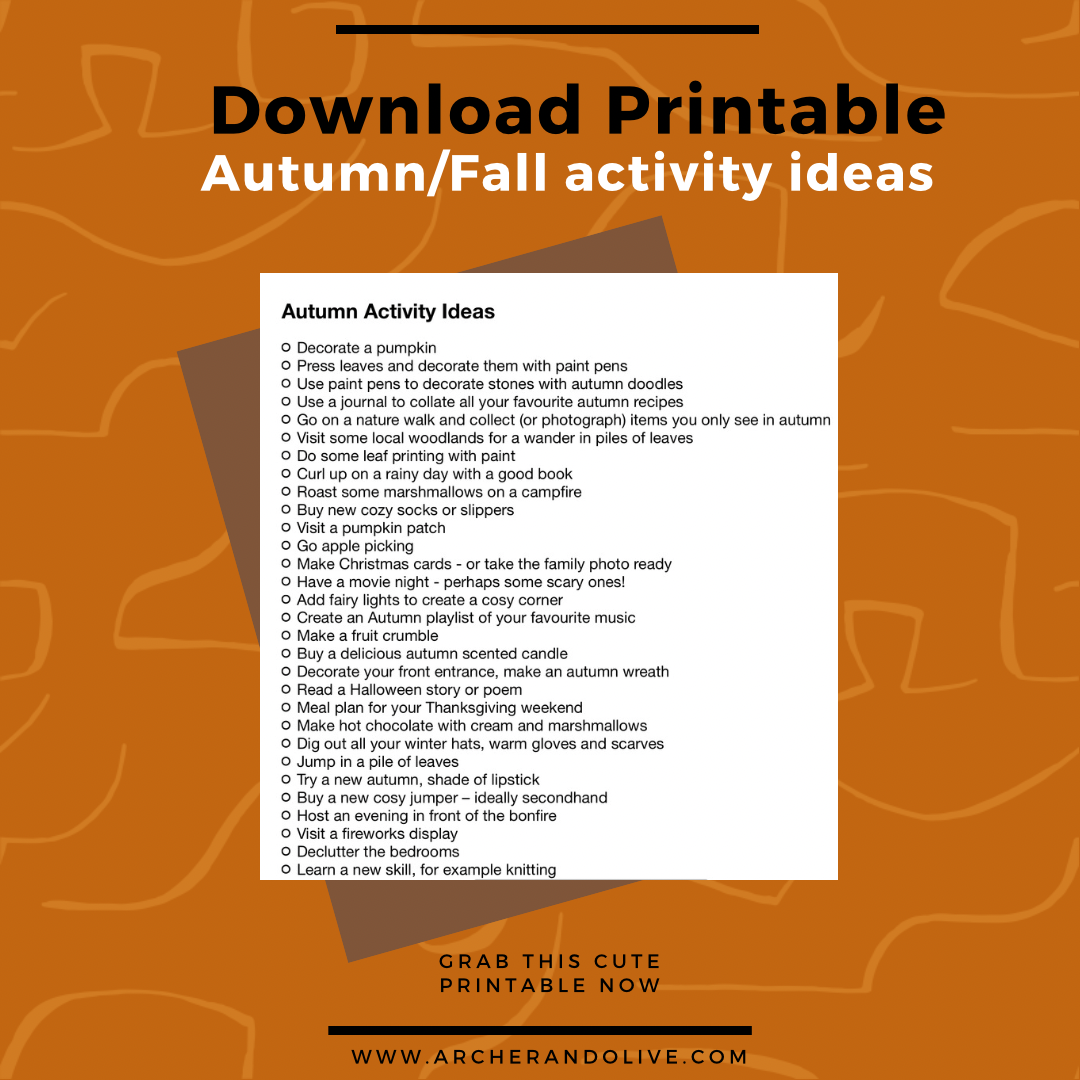 Downloadable autumn activity idea icon