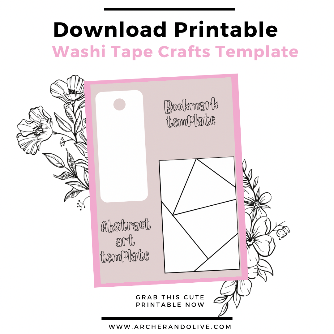 Pink Themed Washi Tape for Crafting l