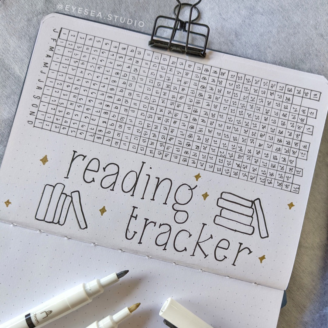 How To Track Your Reading With A Bullet Journal, Trackers, Goals, Book  Reviews + MORE