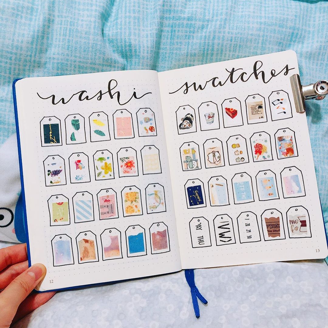 Washi Idea Bullet Journal