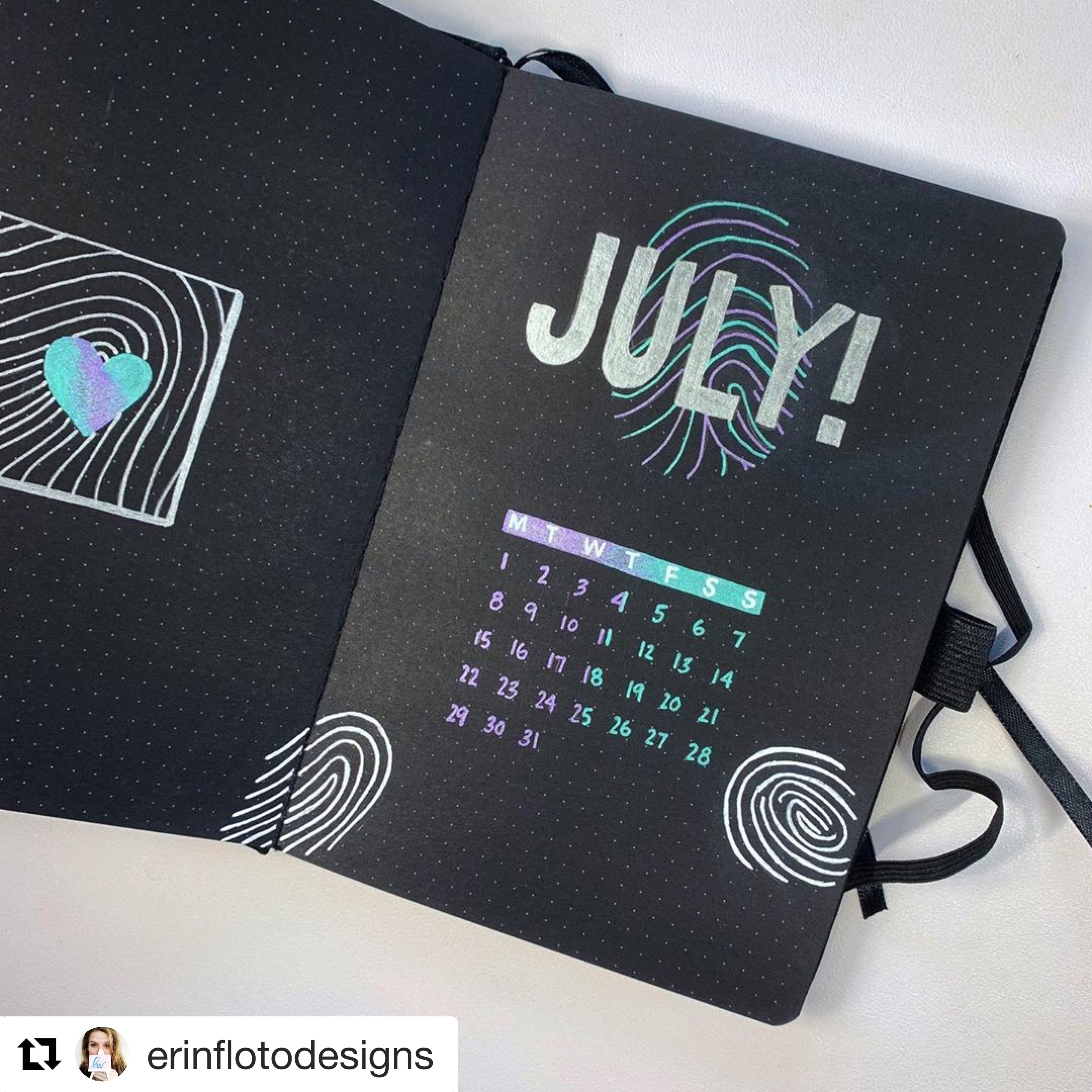 July Blackout Spread