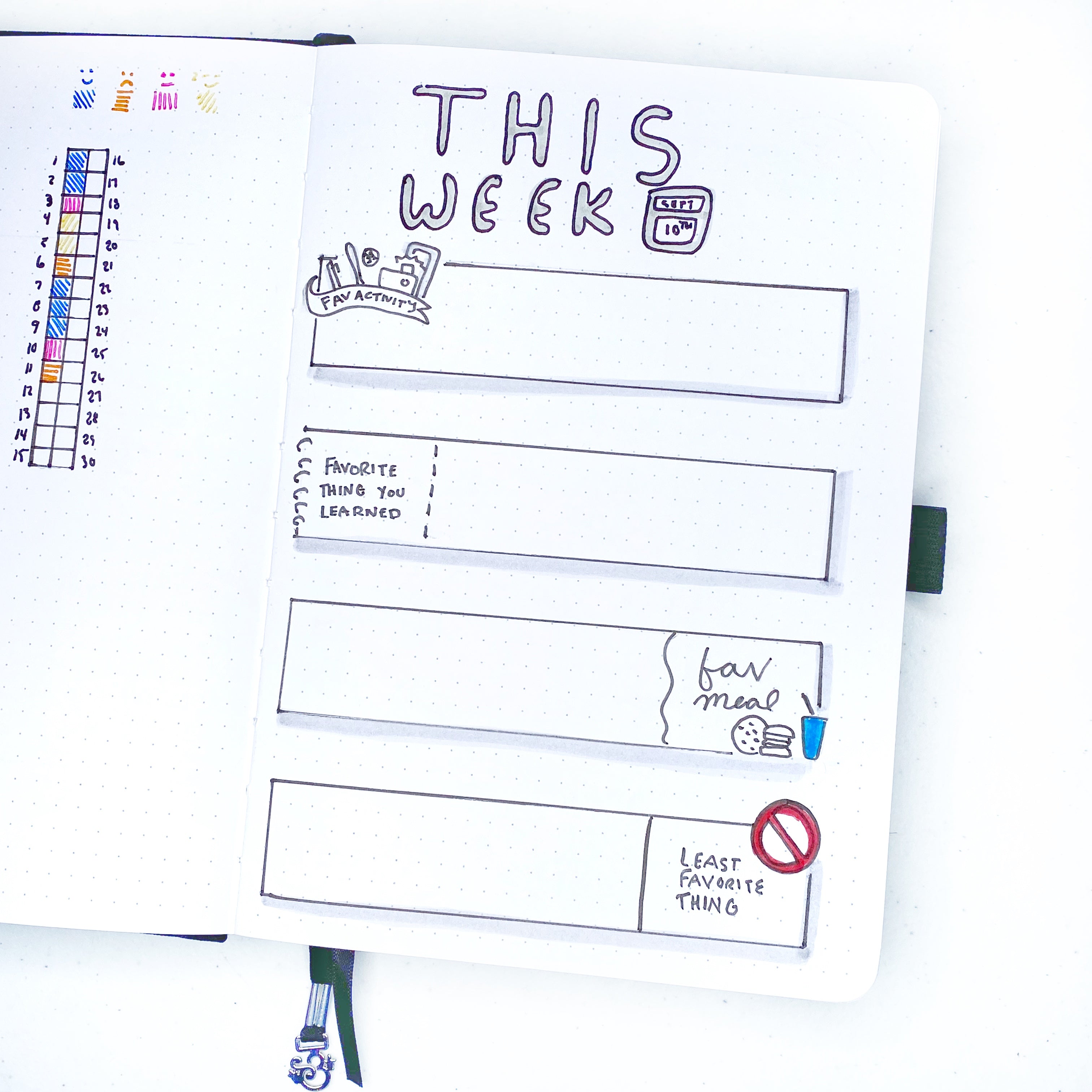 favorites weekly tracker