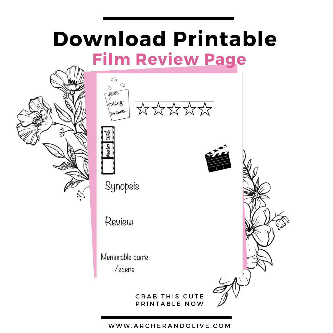 film review printable