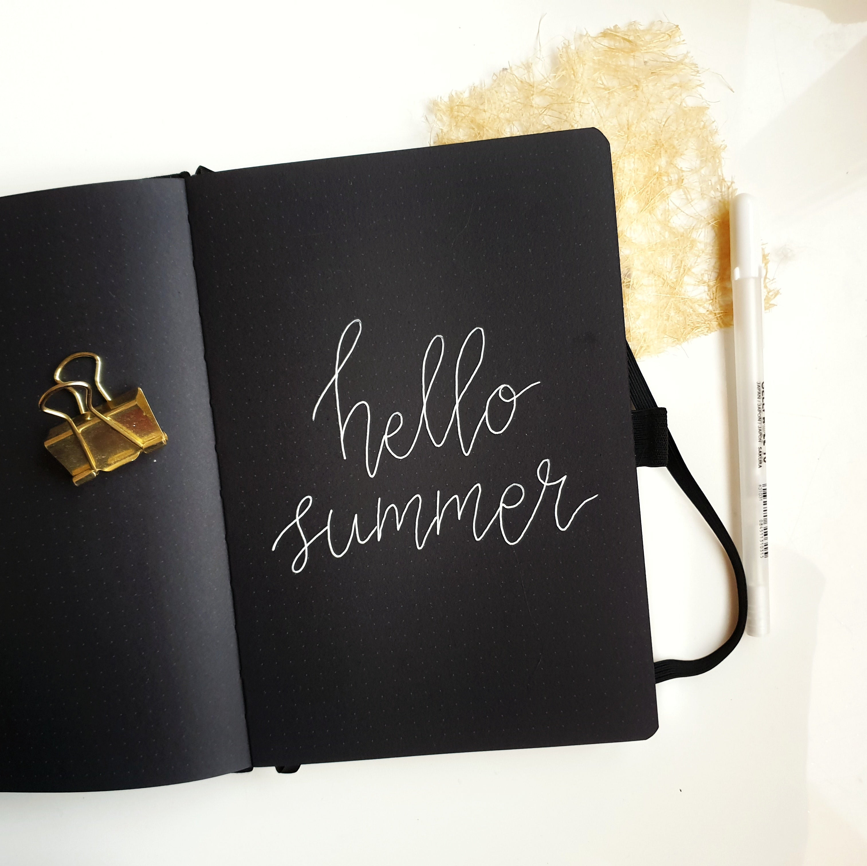 Archer and Olive Blackout Book - Lettering