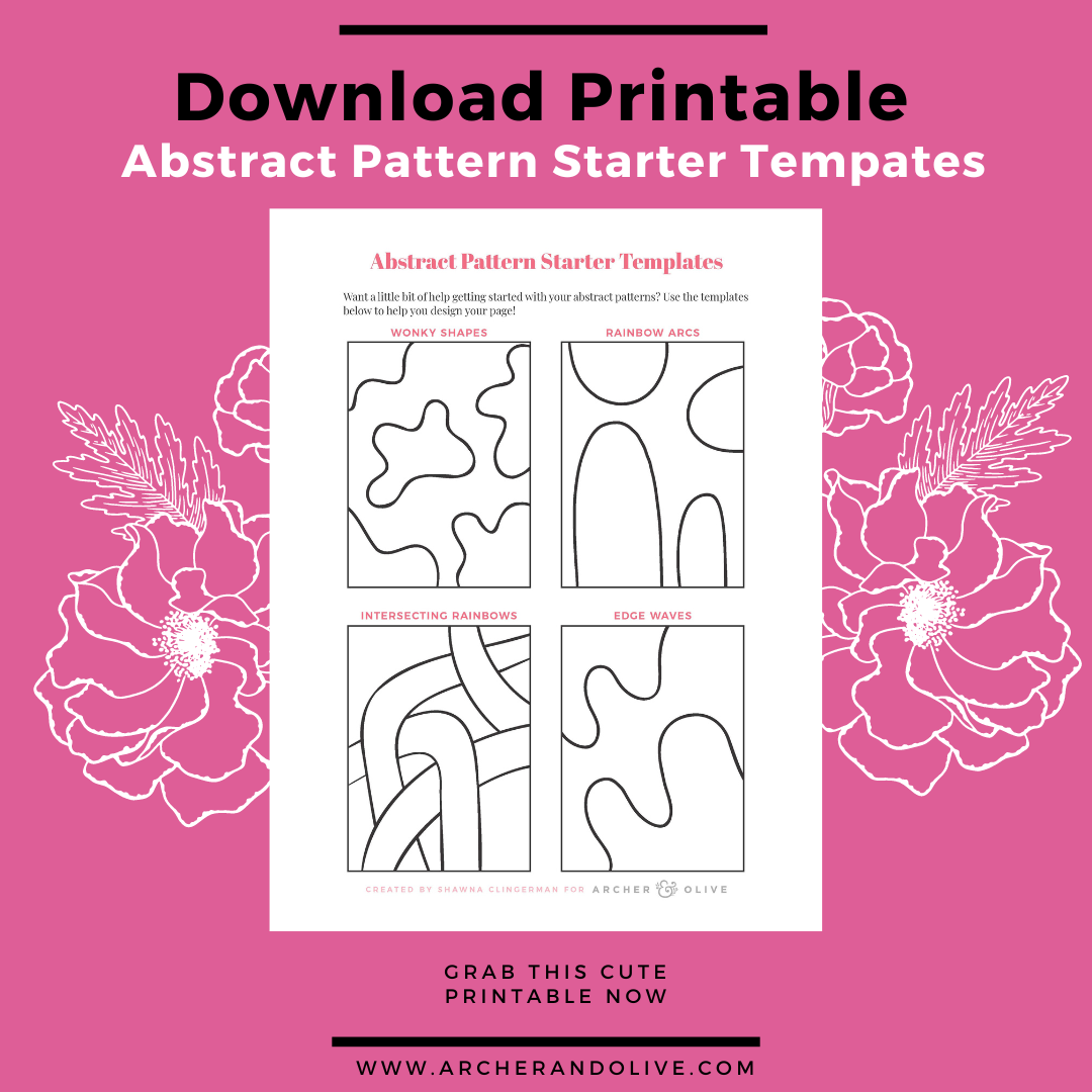 Free Printable Abstract Templates