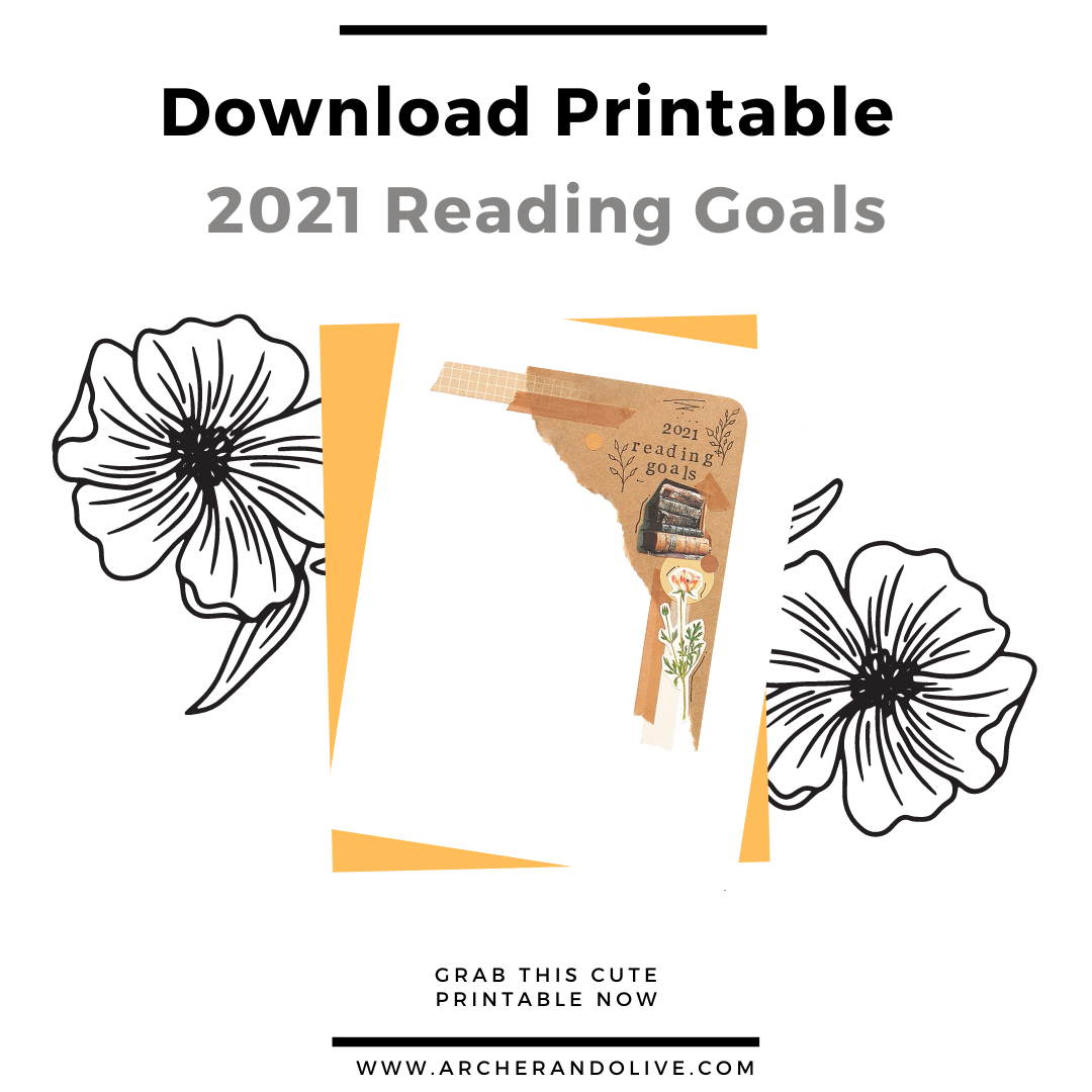 Reading Goals Printable