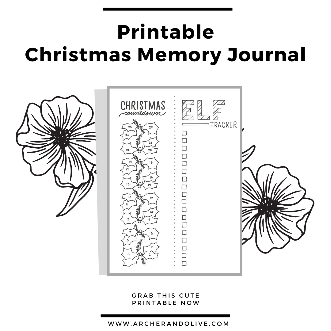 memory journal printable 