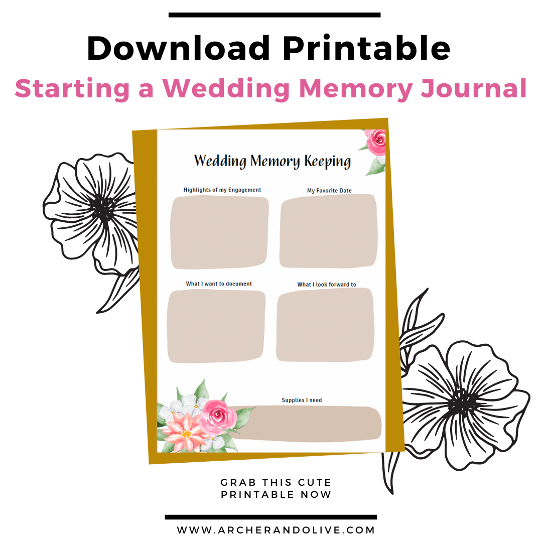 wedding printable