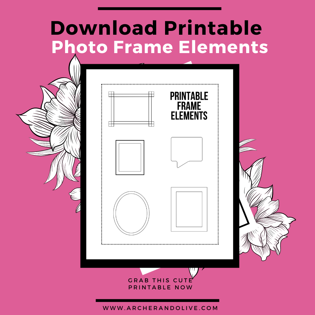 Doodle Frame Printable