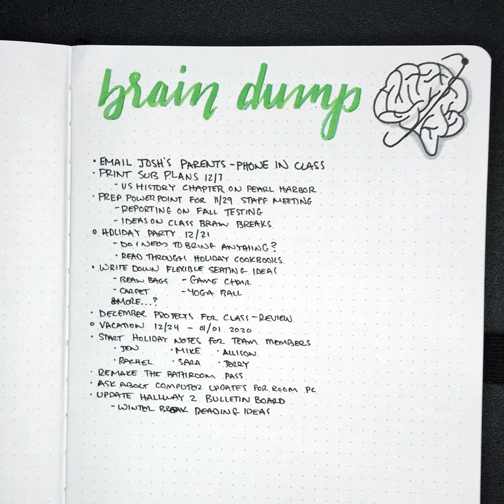 brain dump