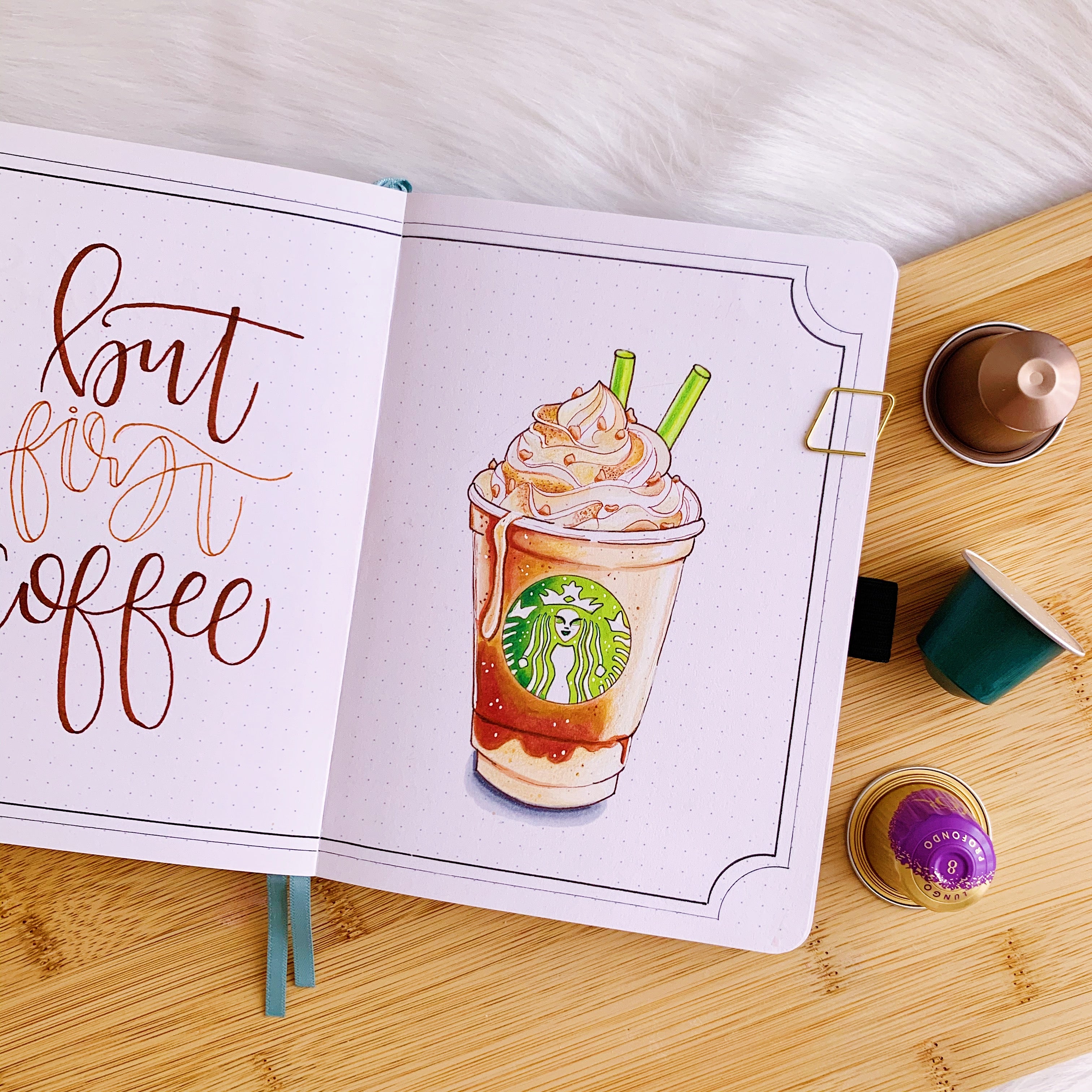 Recipe Illustration In Your Bullet Journal Using Acrylograph Pens