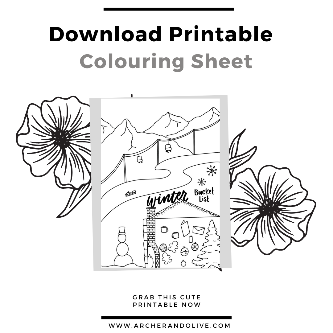 printable colouring sheet