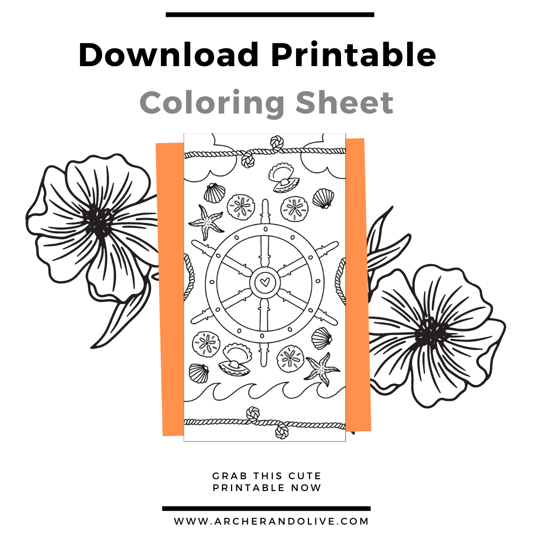 Wanderlust Coloring Book - Printable – My Bucket Journals