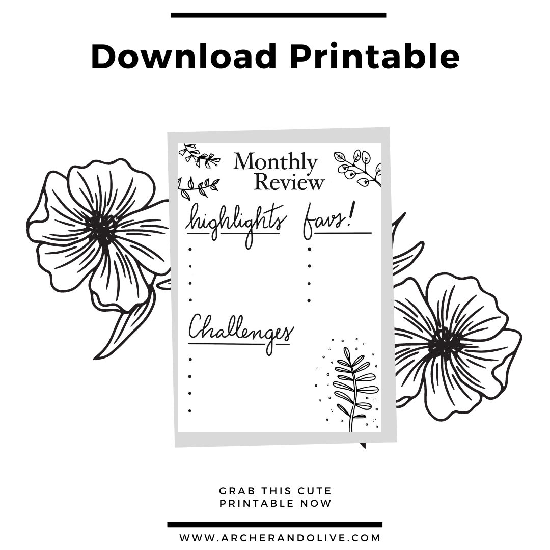 printable review page