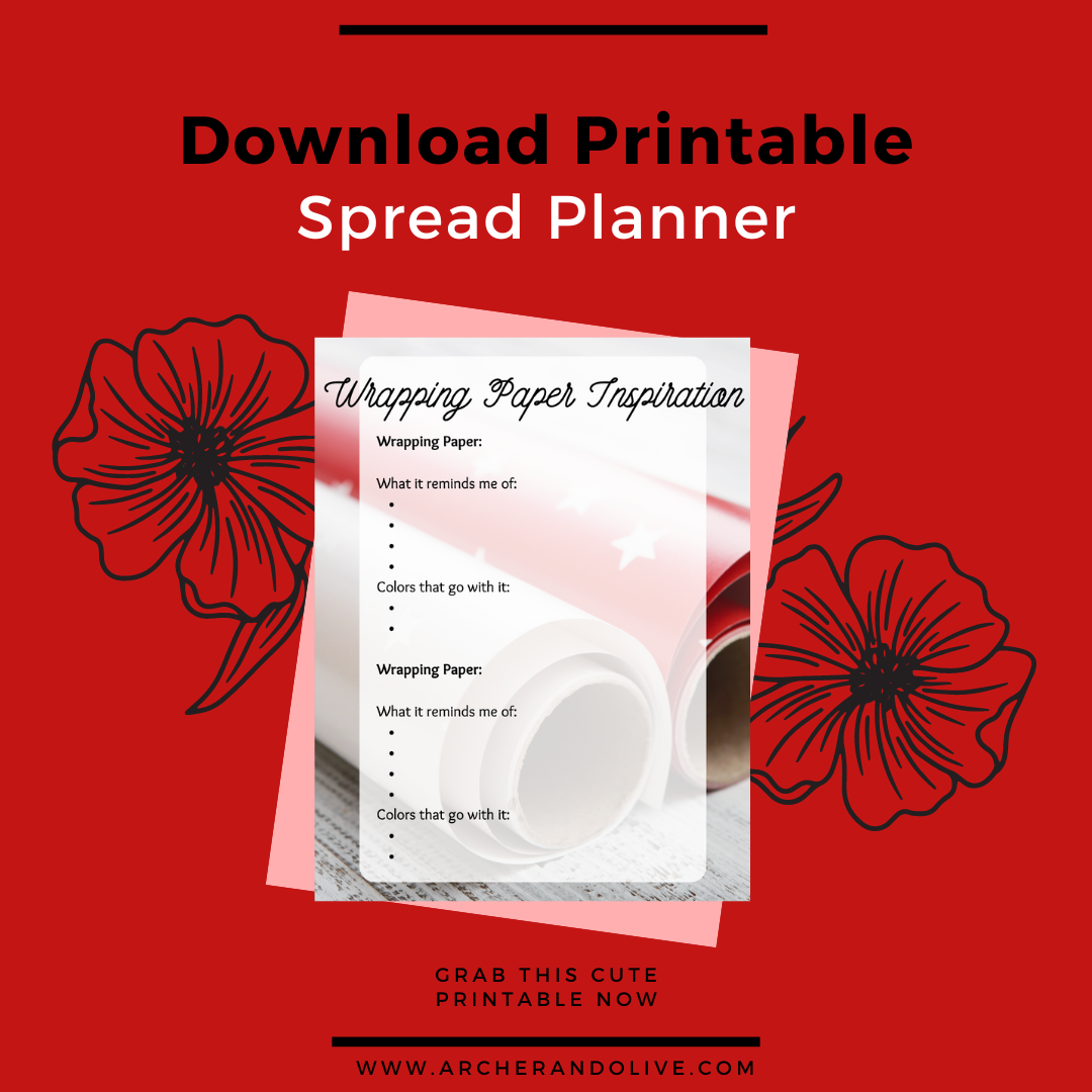 free bullet journal spread planner