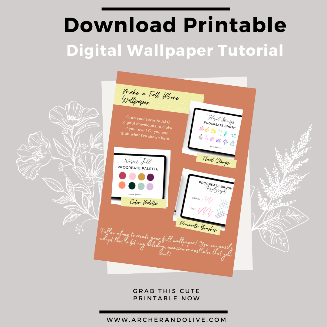 free wallpaper tutorial