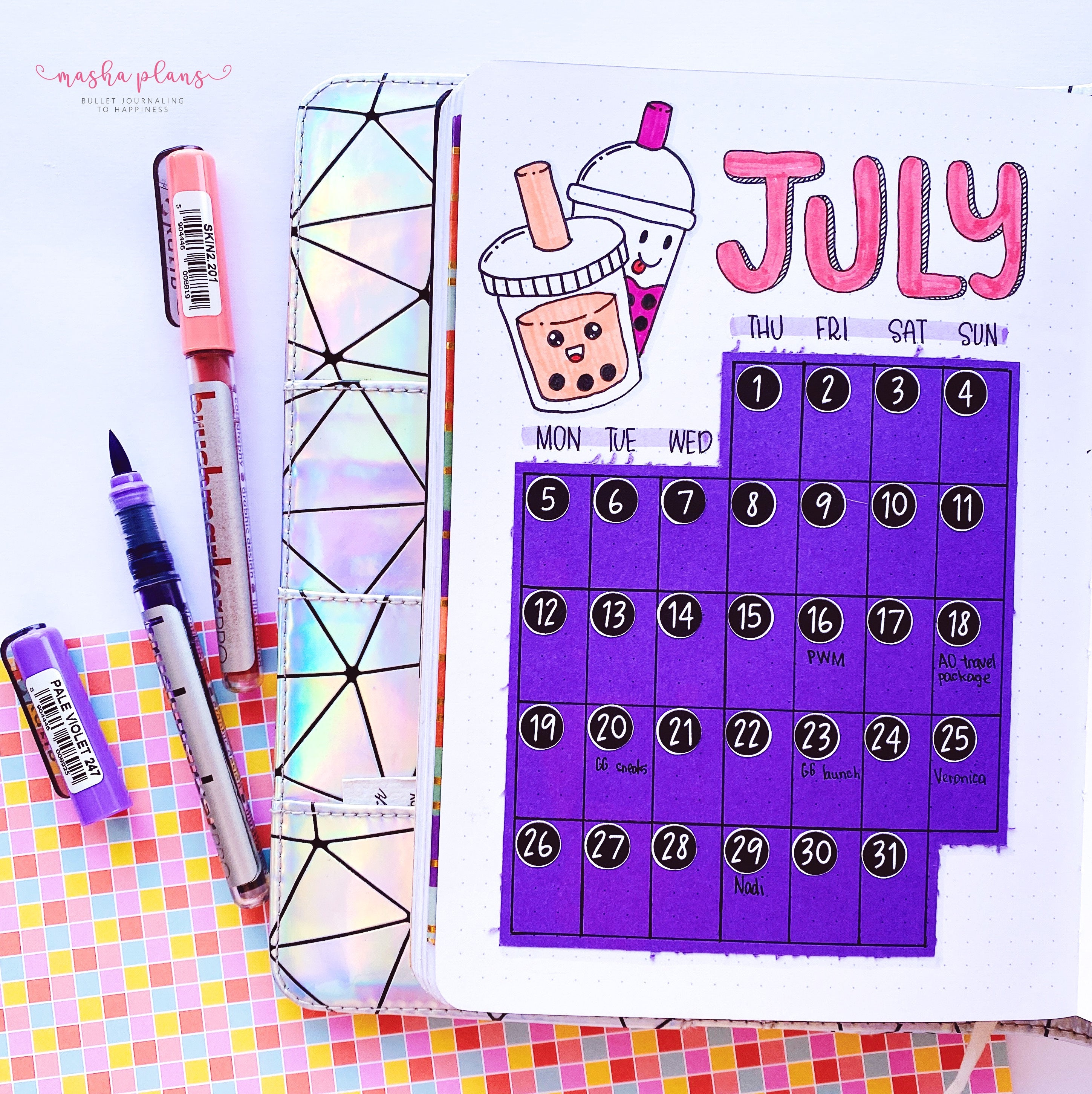 bullet journal decoration