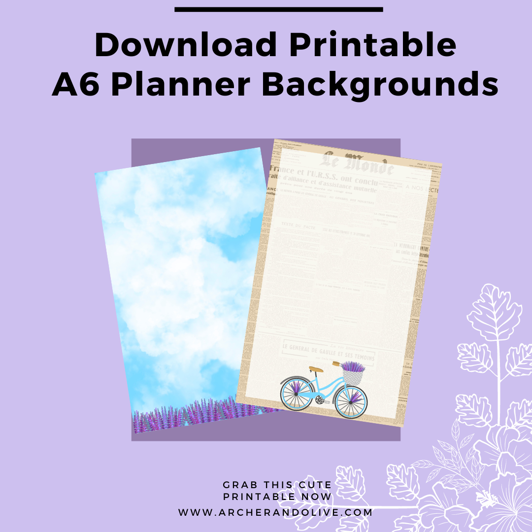 True A6 Planner 