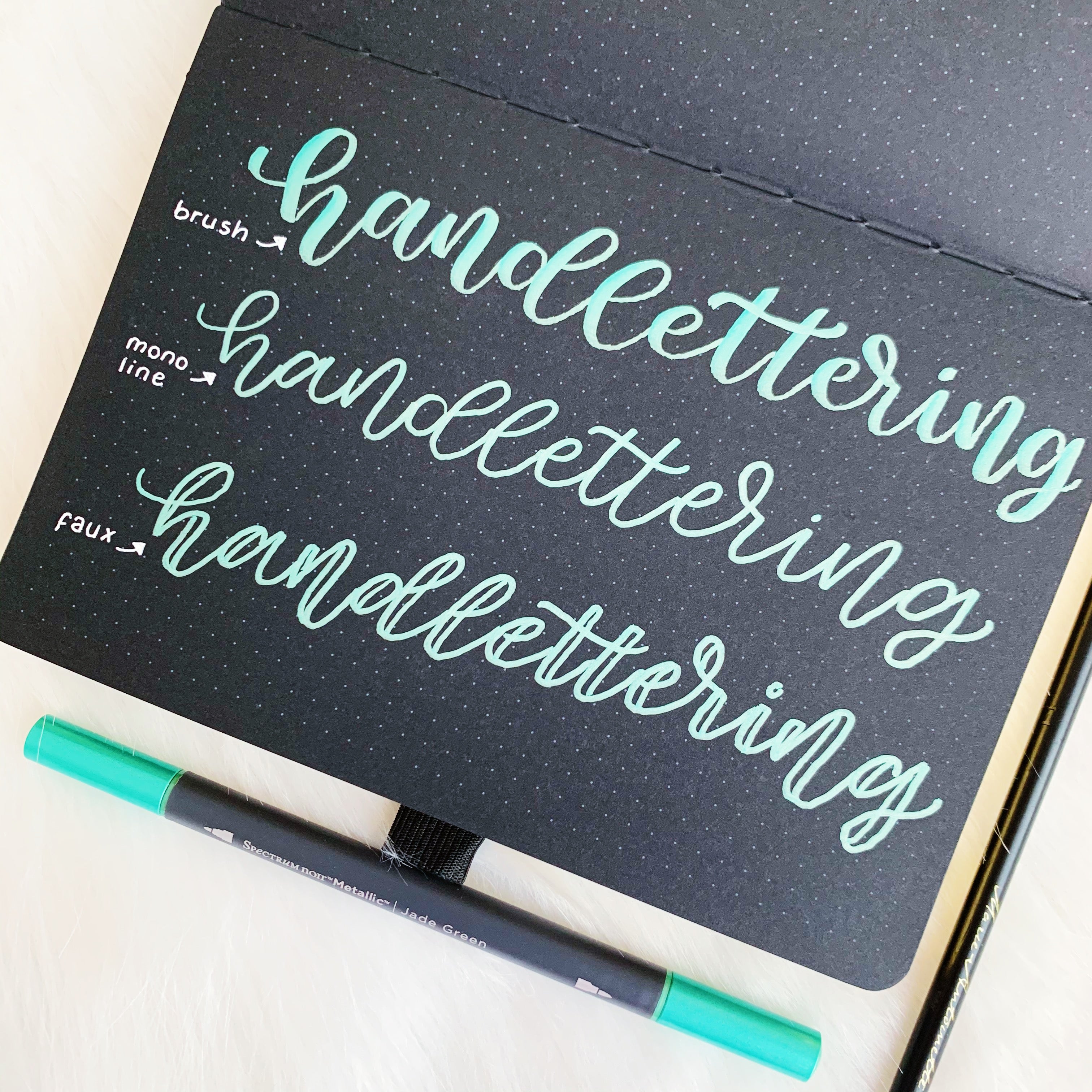 Calligraphy Notebook: Calligraphy & Hand Lettering Notepad