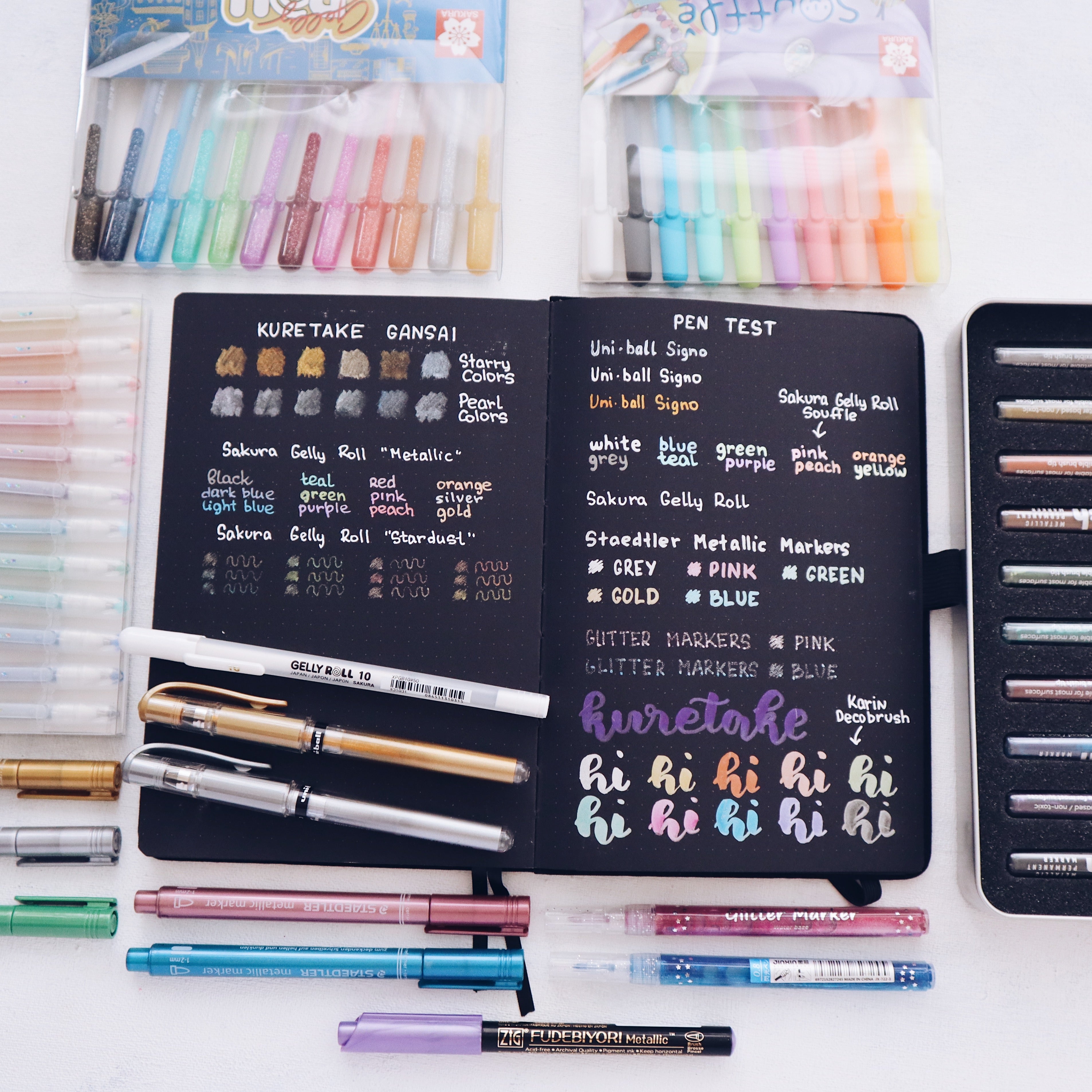 The Best Gel Pens for Bullet Journaling - Rae's Daily Page