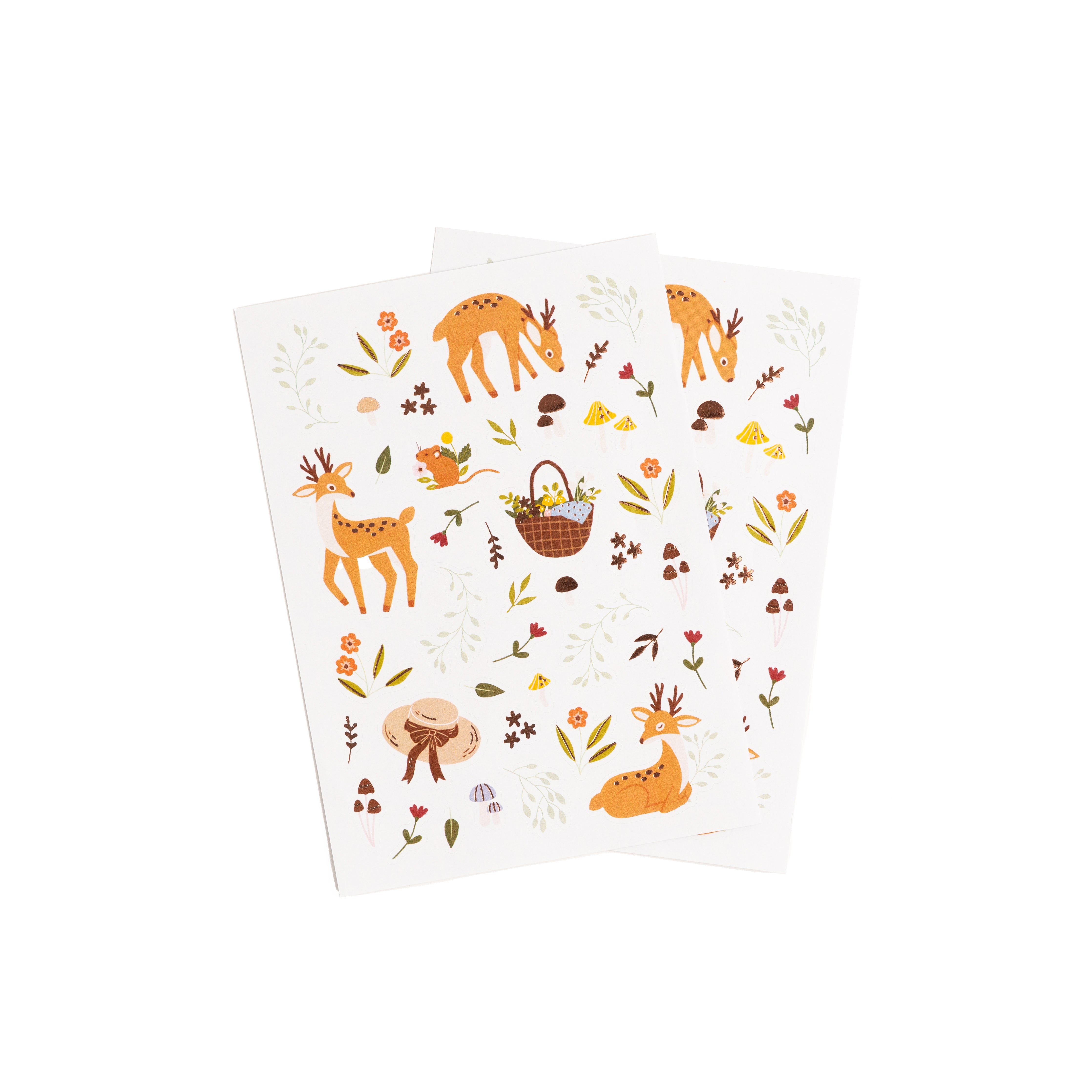 Archer and Olive Deer & Field Mouse Stickers