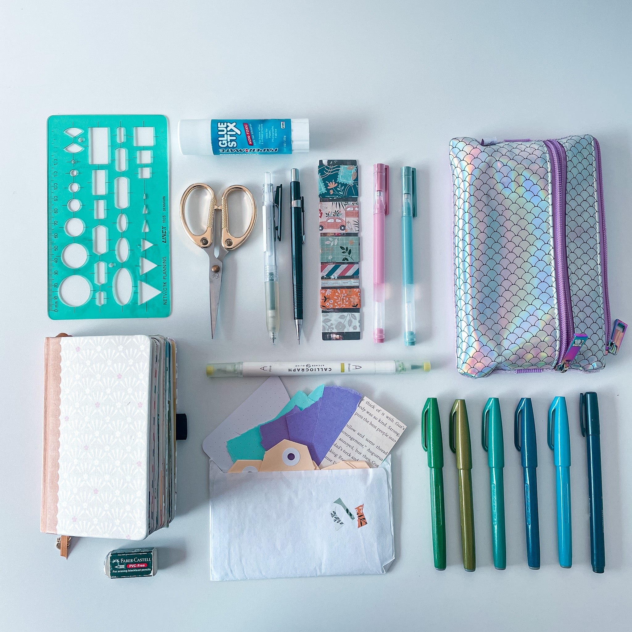 Minimalist Travel Stationery Items