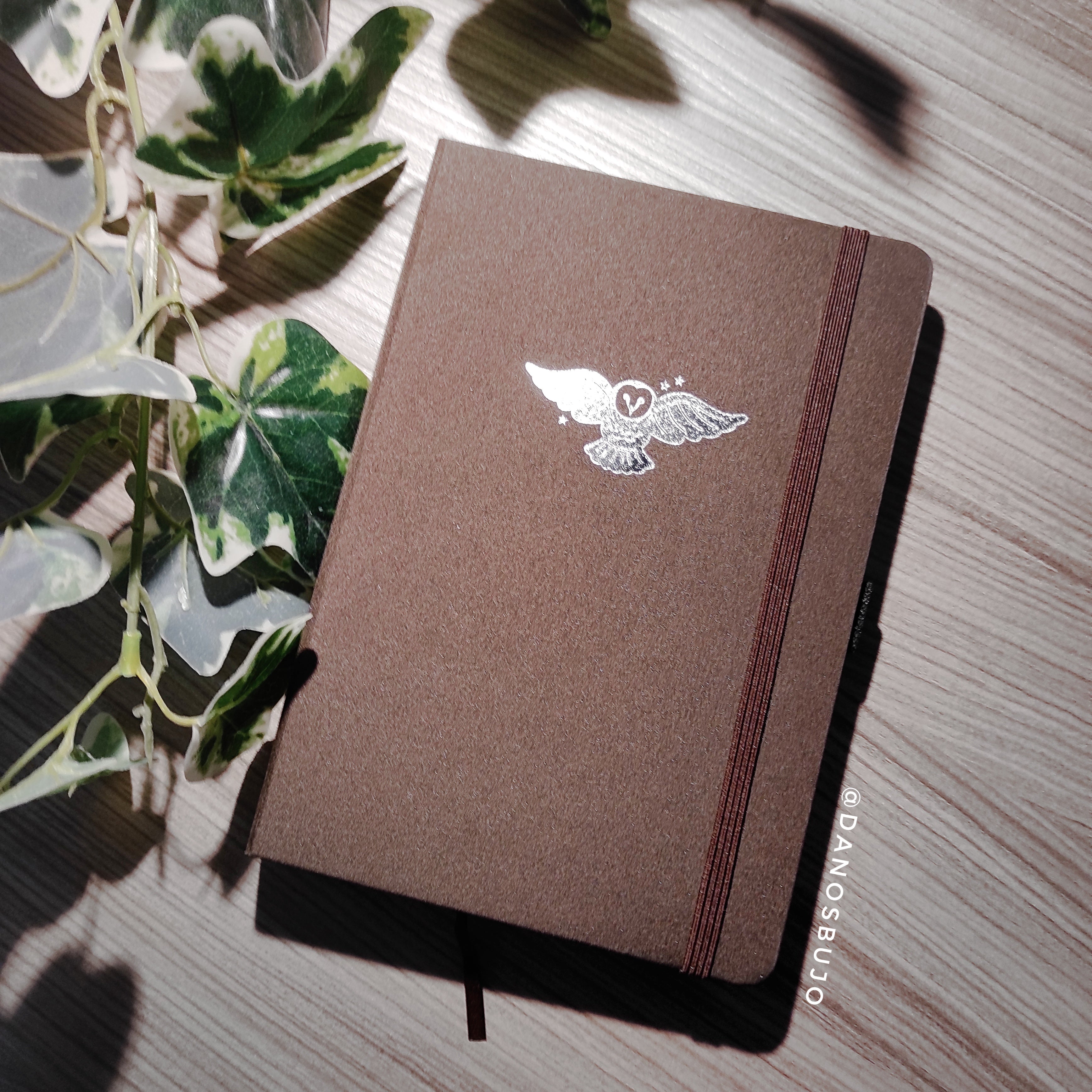 brown owl notebook design