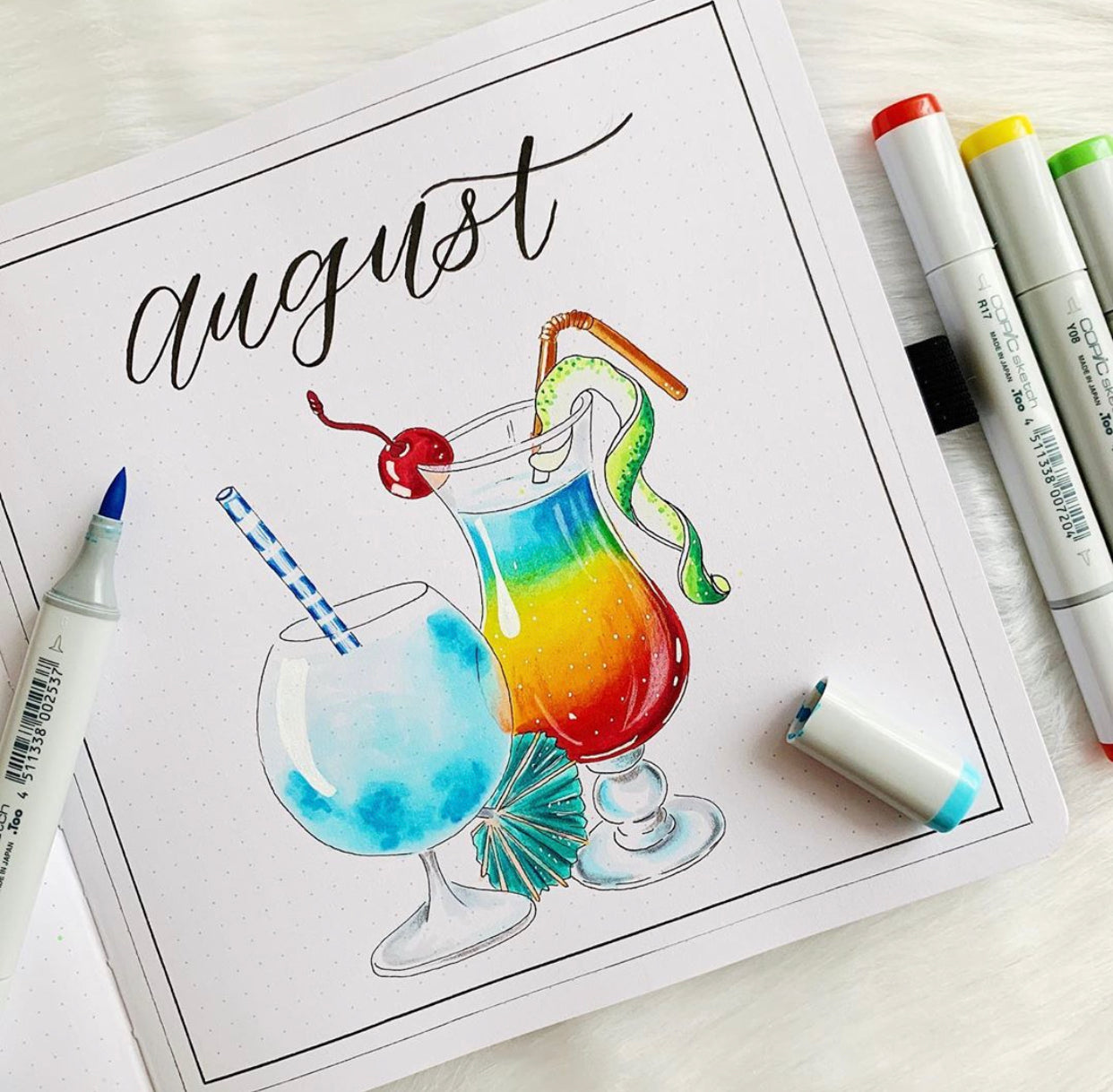 Alcohol Markers In Your Bullet Journal