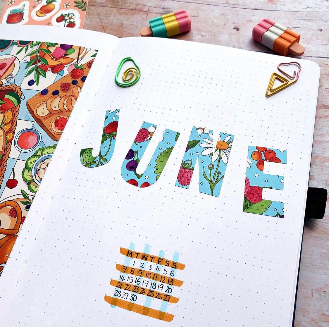 patterned monthly