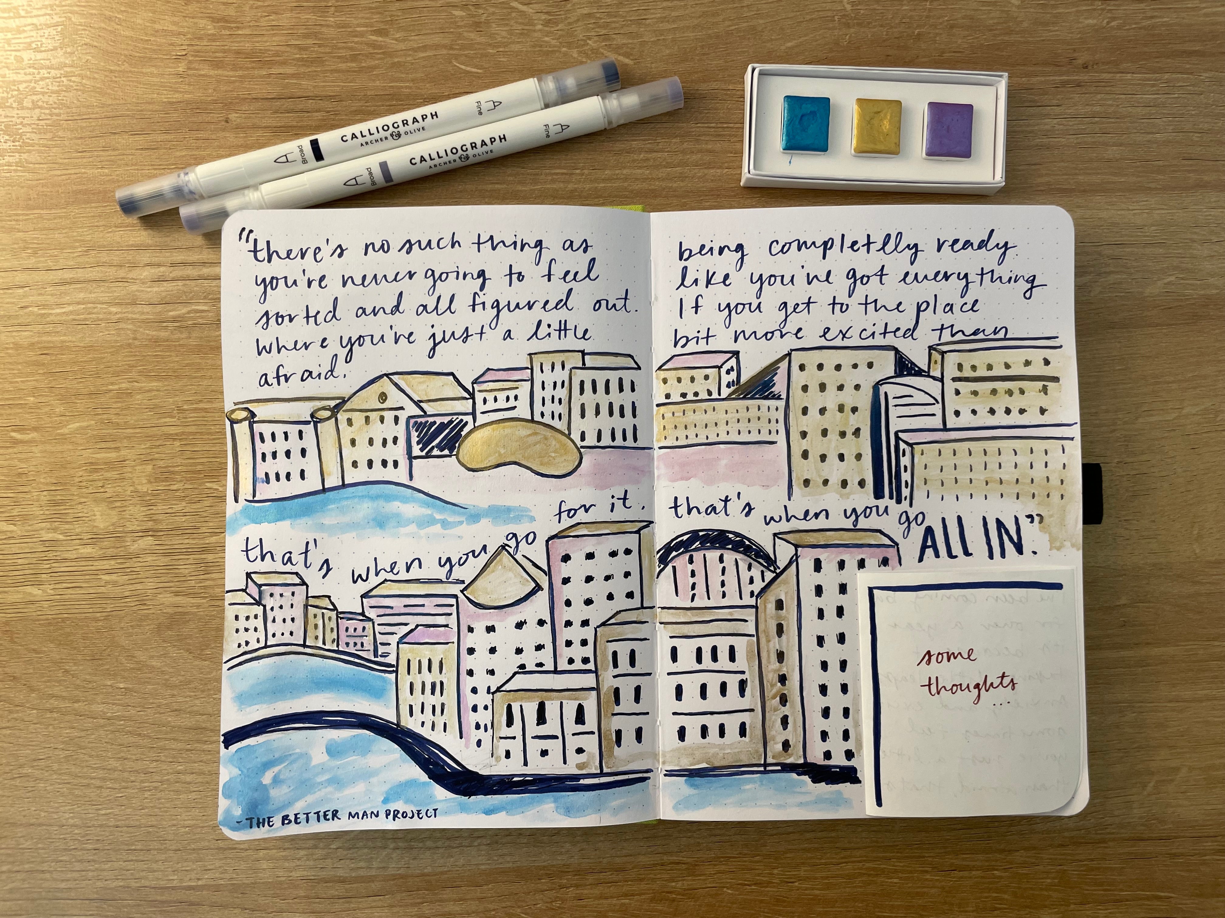 A New Beautiful Done For You Bullet Journal