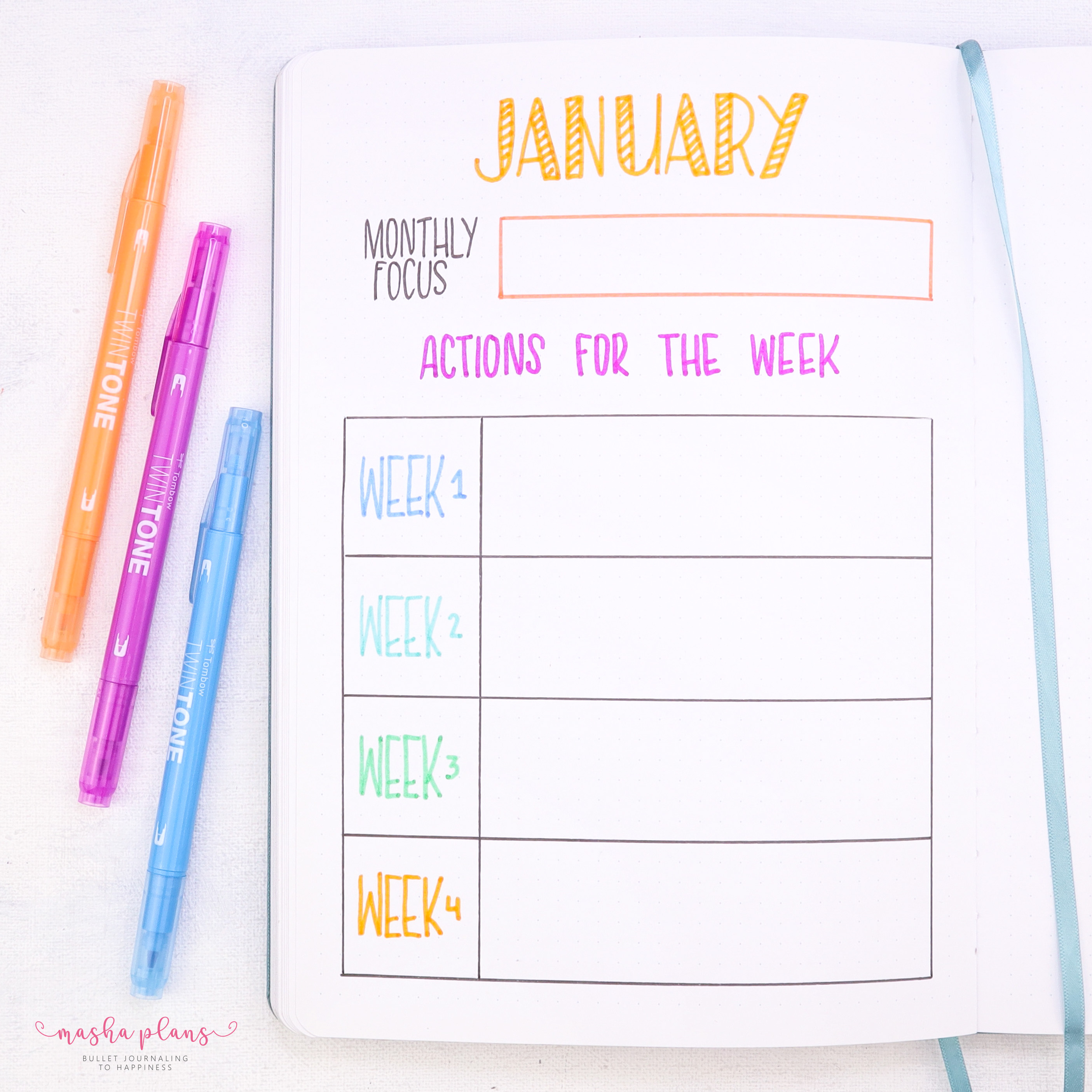 monthly goals, goal setting, goals, bullet journal, bujo ideas, archer and olive, masha plans