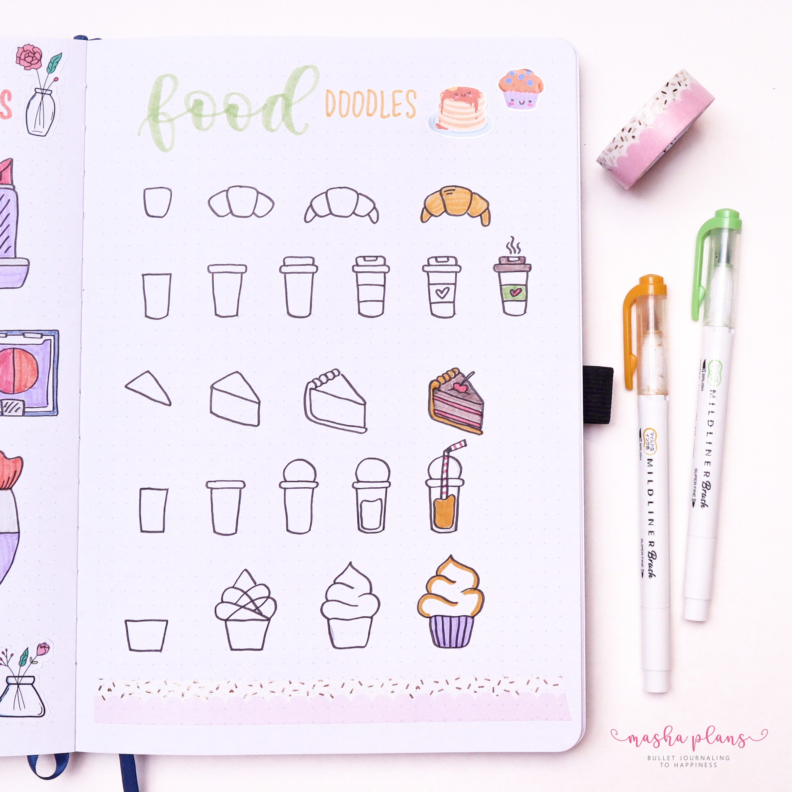 Self Care Doodles Archer And Olive If you're going with a fruit or dessert theme in your bullet journal then you. self care doodles archer and olive