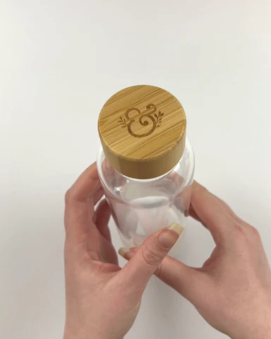 glass water bottle lid