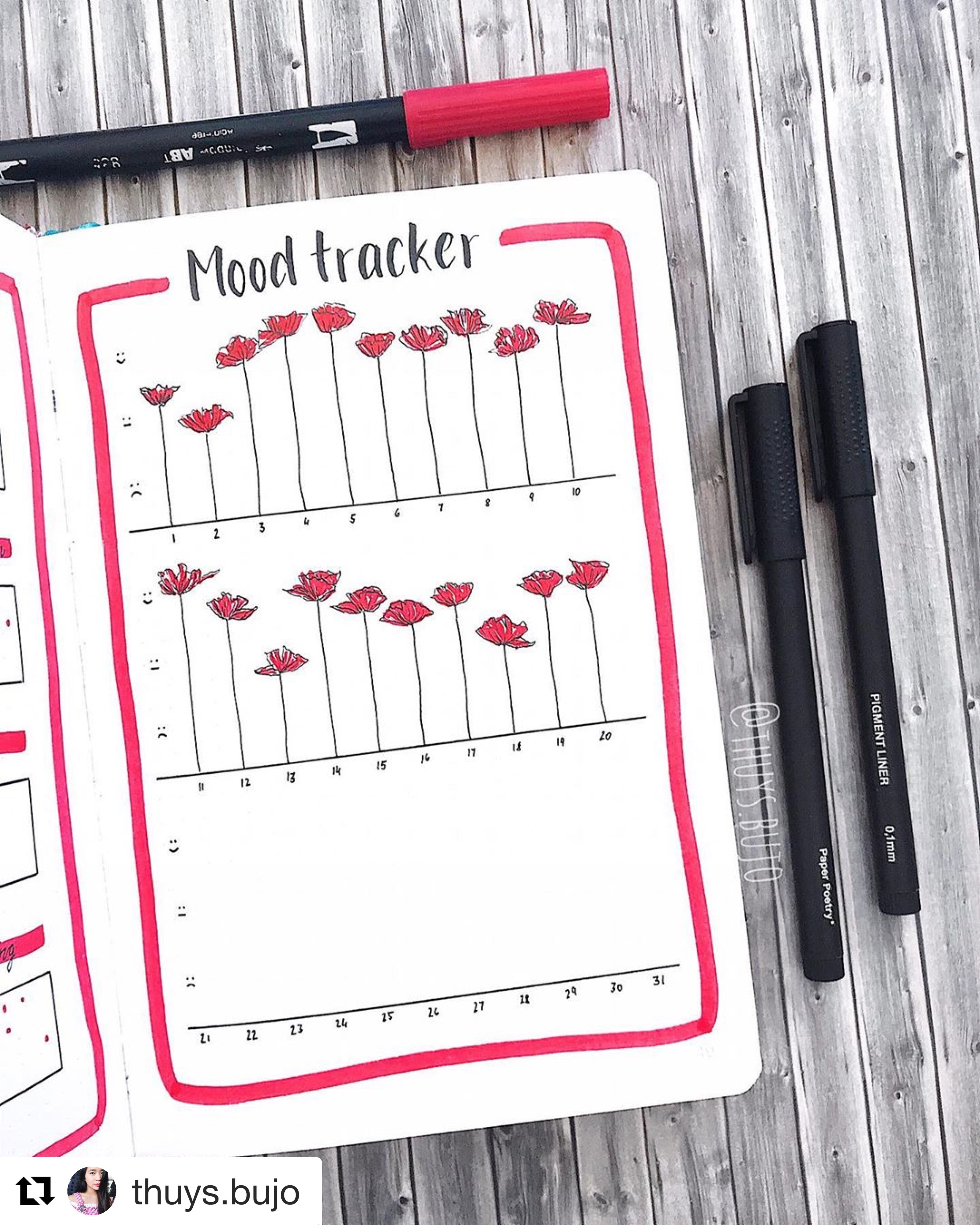 Flower tracker 